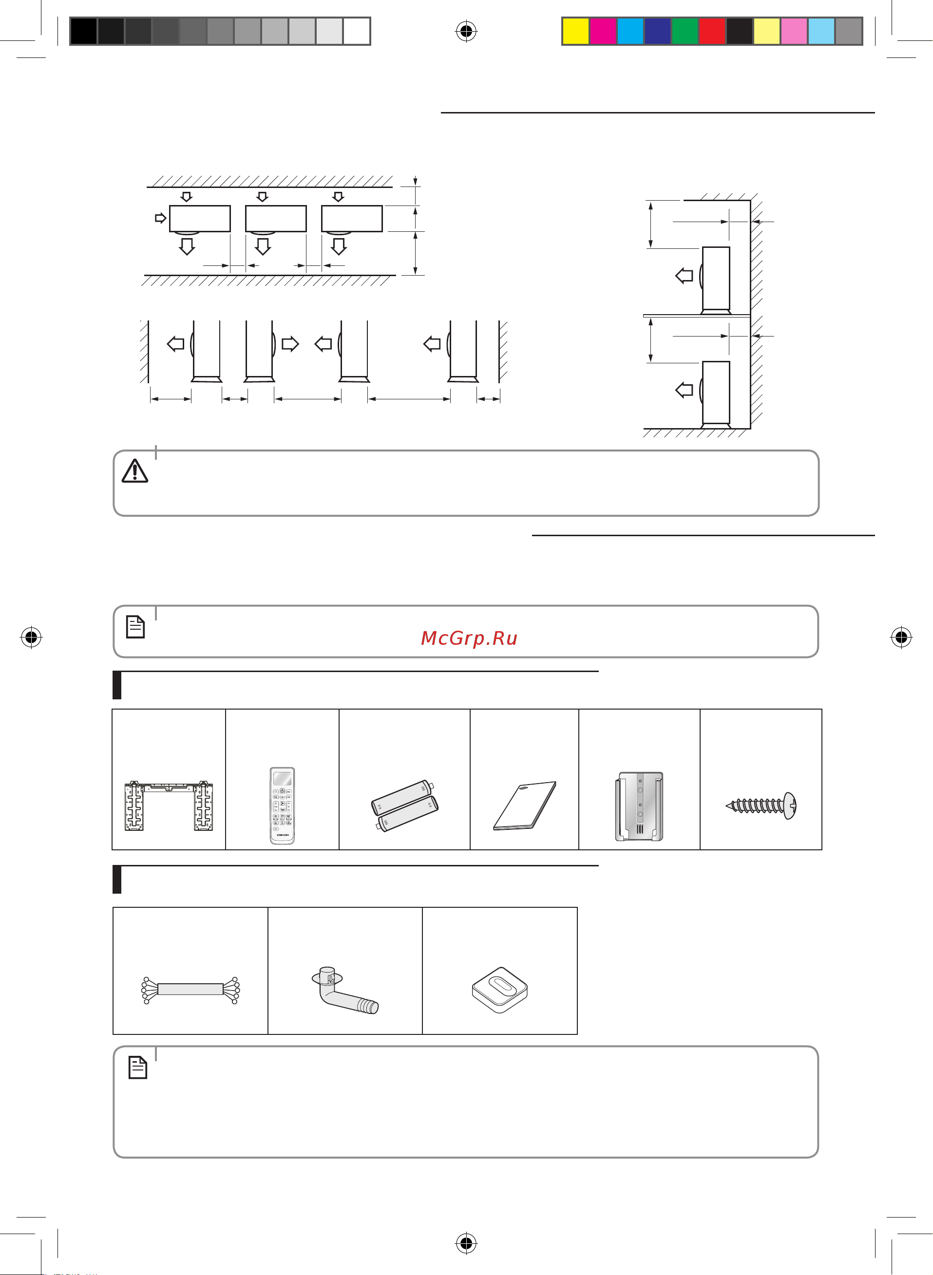 Samsung AQ09EWF [26/42] Выбор места установки