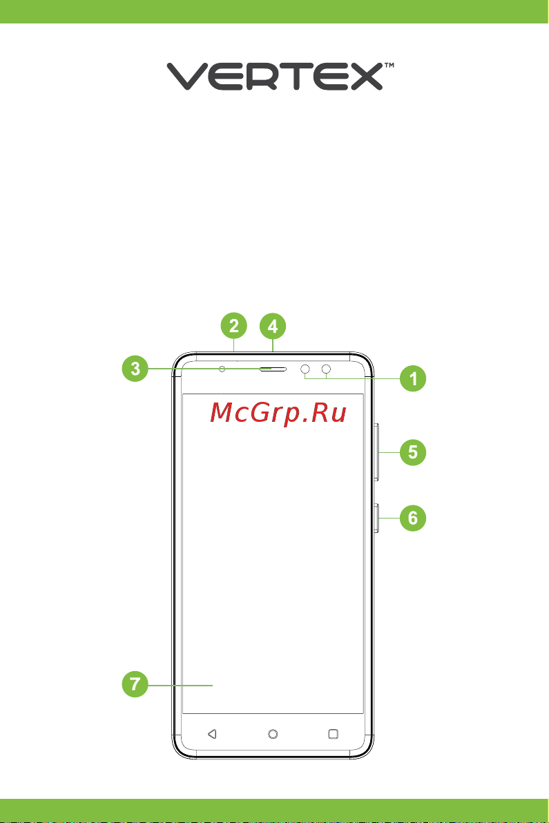 Vertex Impress Game 3G Руководство по эксплуатации онлайн