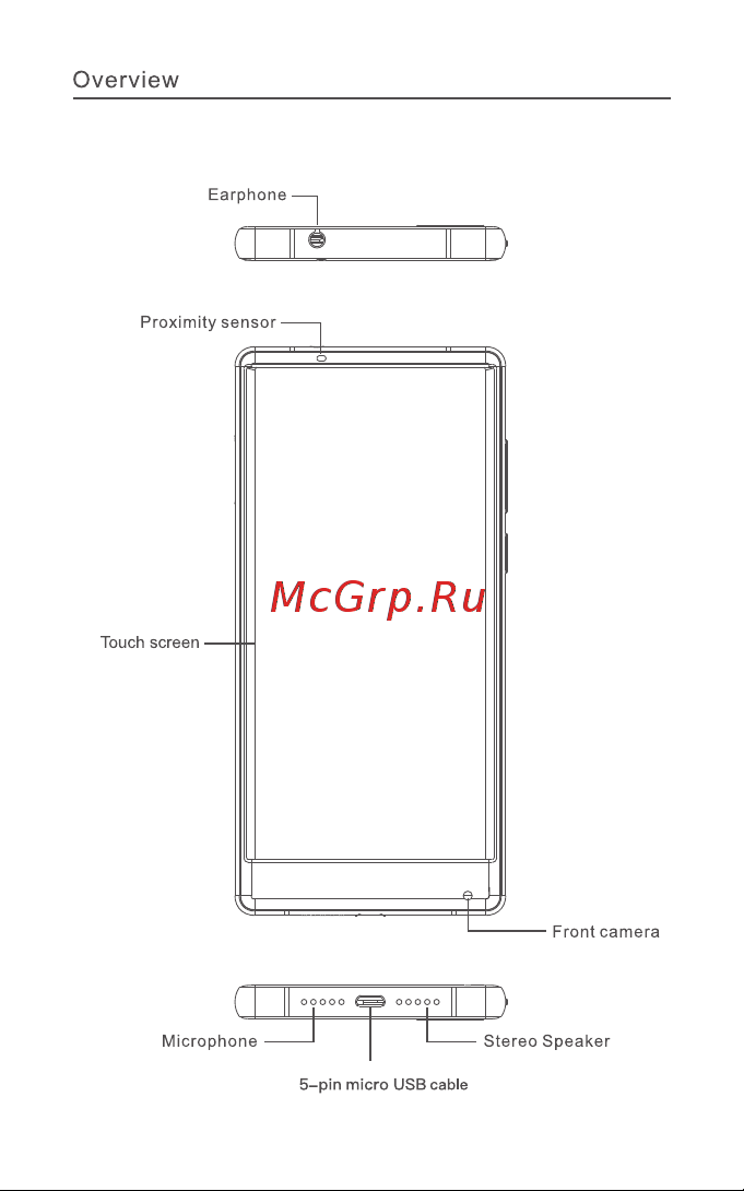 Oukitel Mix2 Руководство по эксплуатации онлайн