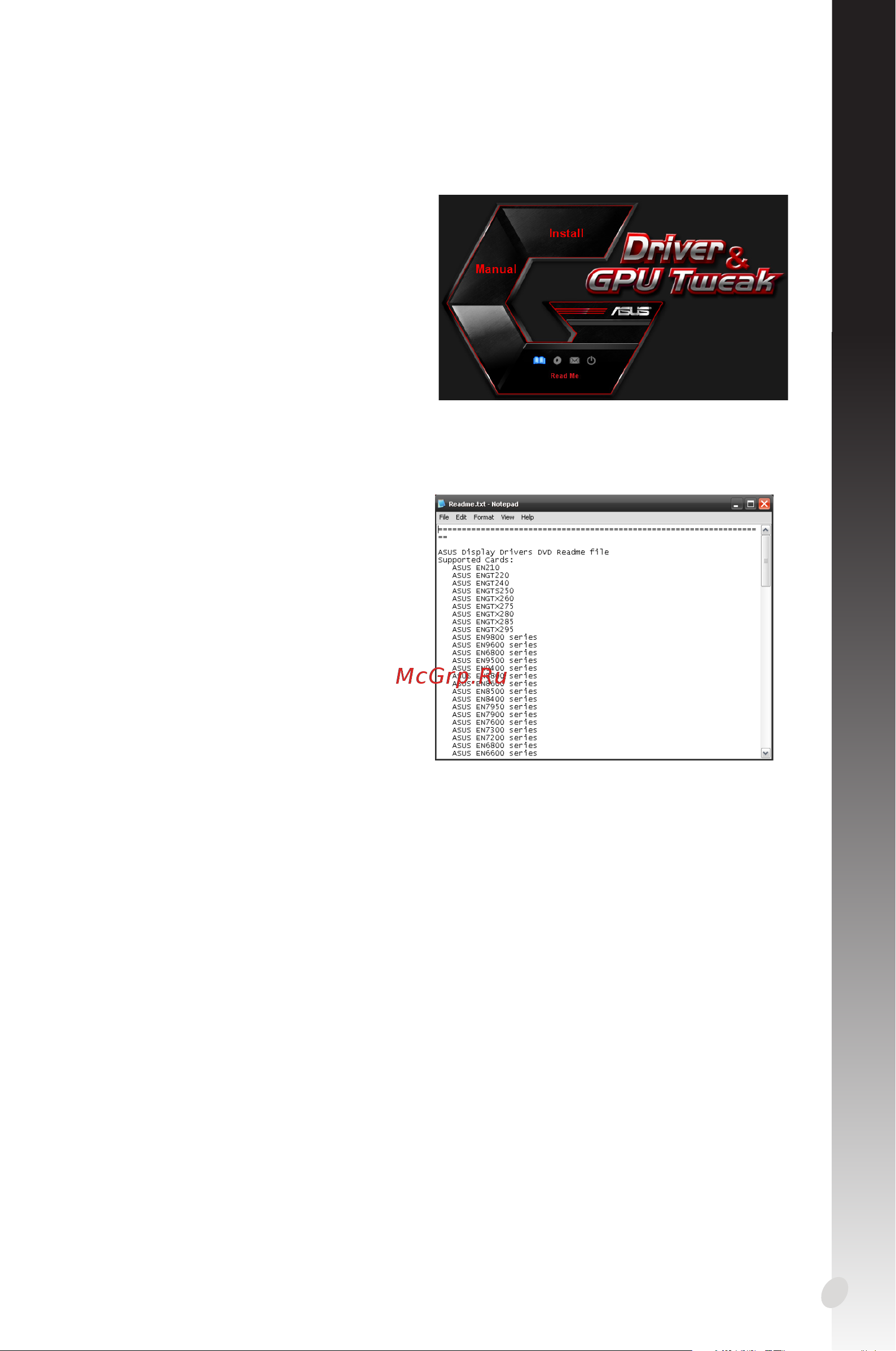 Asus GTX1050TI 4GB CERBERUS-GTX1050TI-O4G [259/322] Português