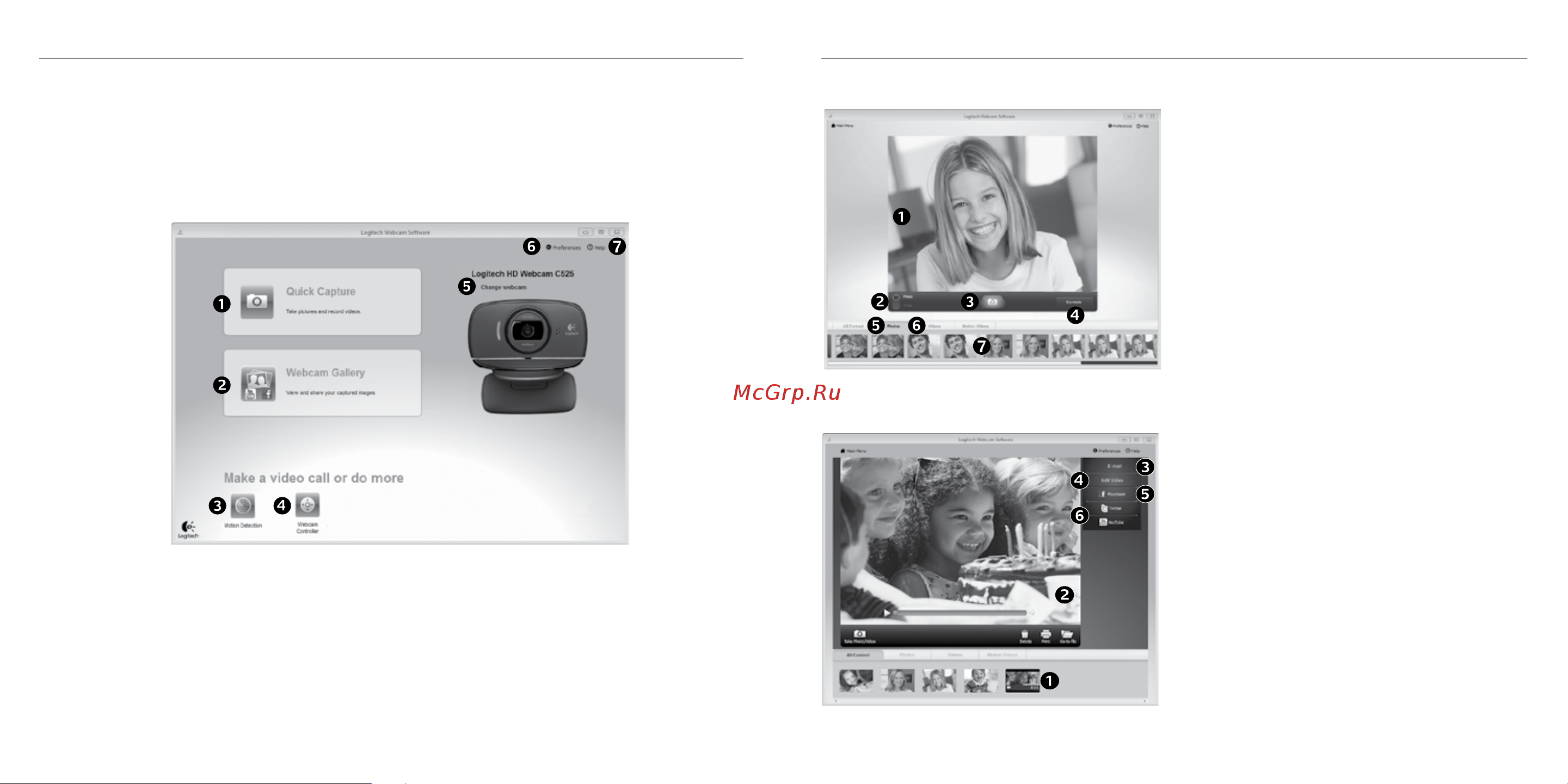 Logitech HD Webcam B525 [46/84] Utilizarea camerei web cu windows 7 şi windows vista