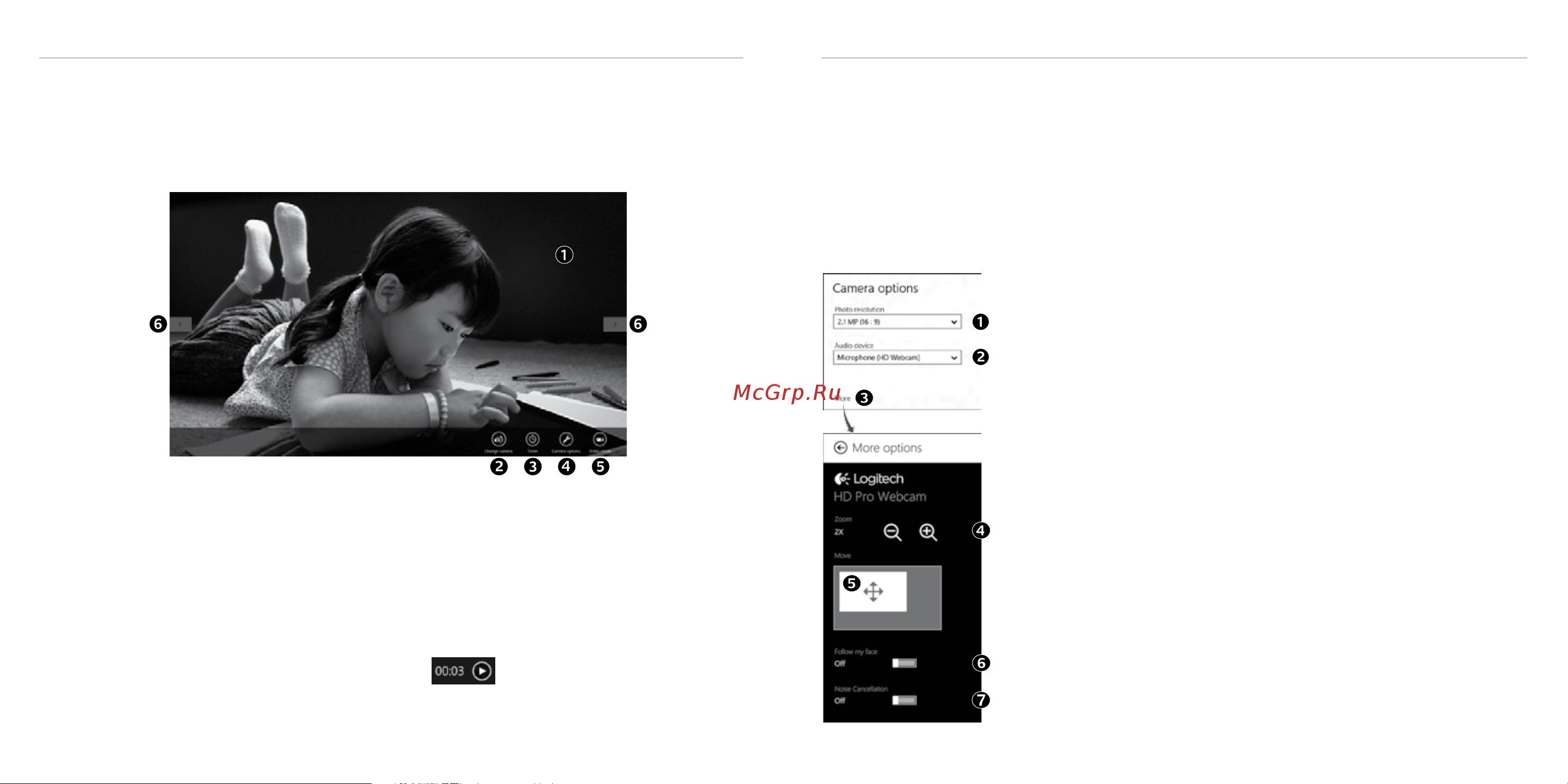 Logitech HD Webcam B525 [76/84] Utilizzo della webcam in windows 8