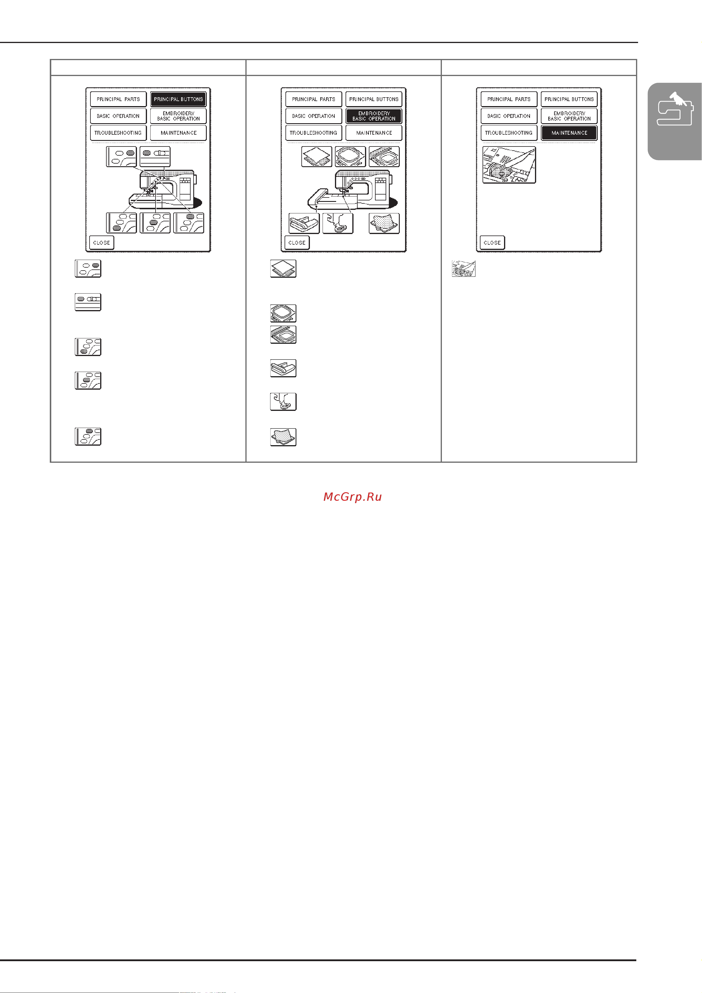 Brother NV 2200 [25/220] Подготовка к работе