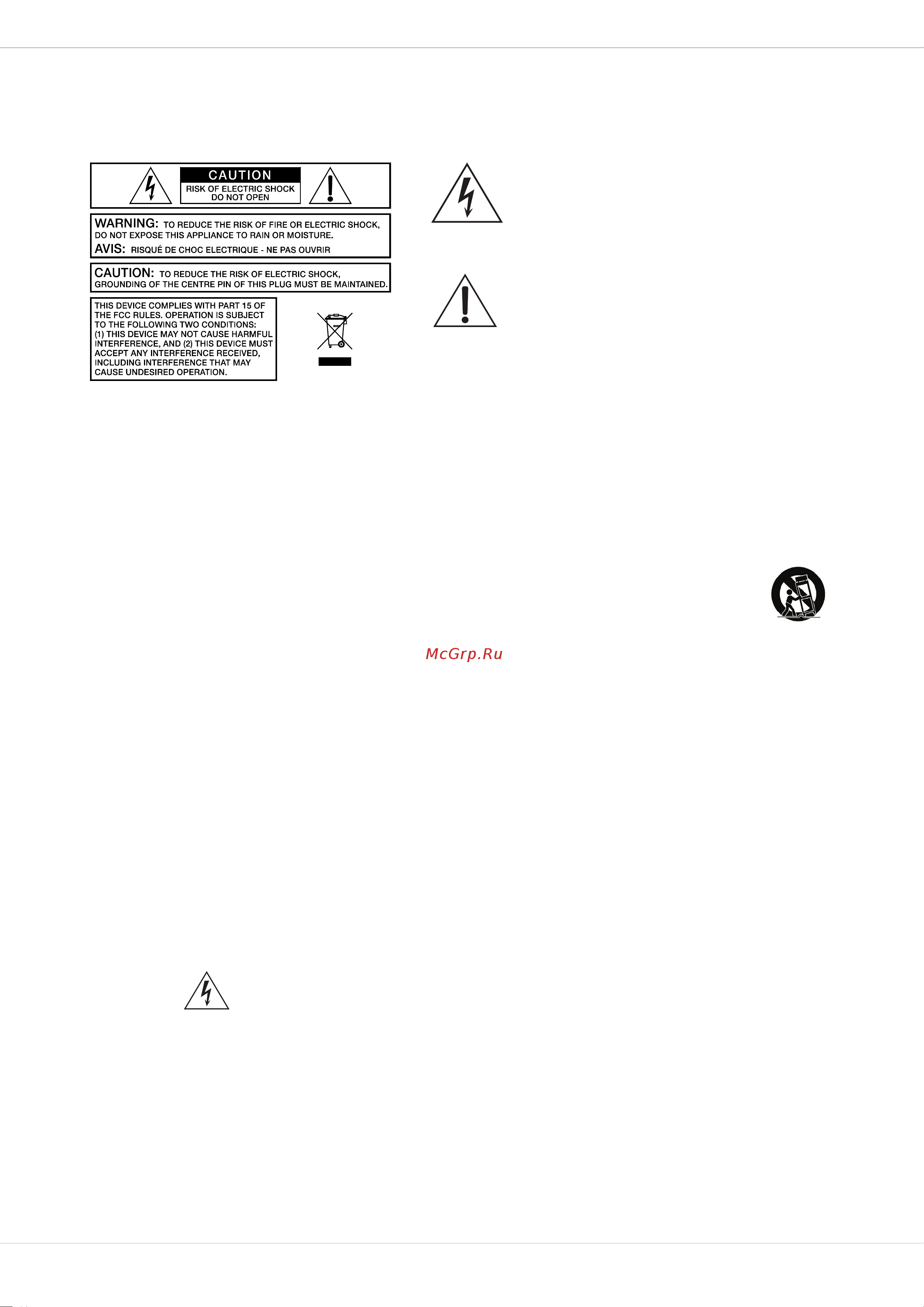 Dynacord A 112A [4/24] Important safety instructions