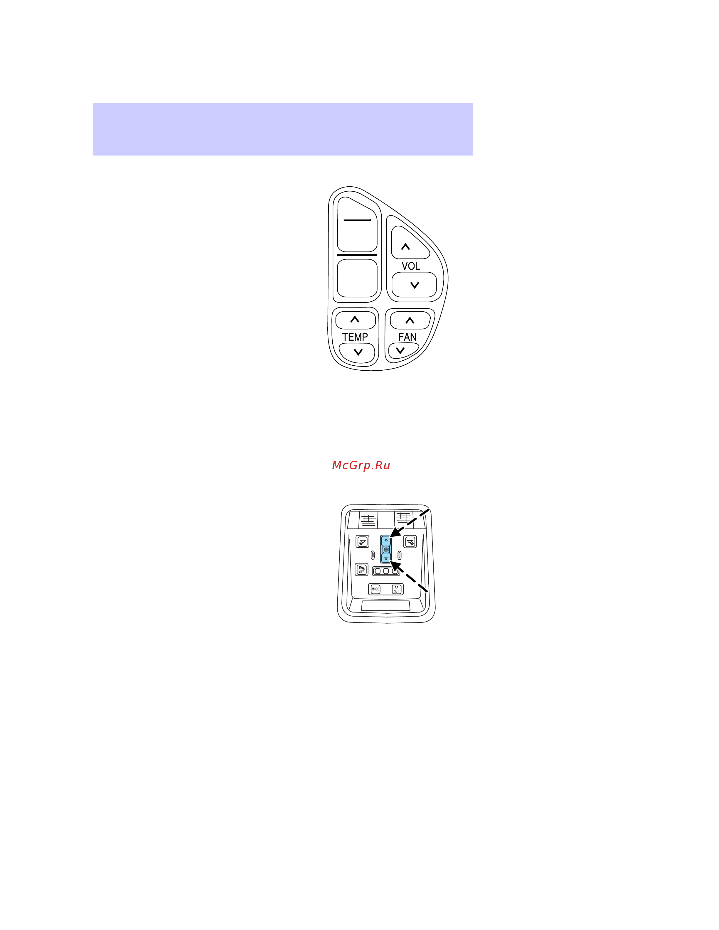 Lincoln Town Car (2003) [103/272] Driver controls