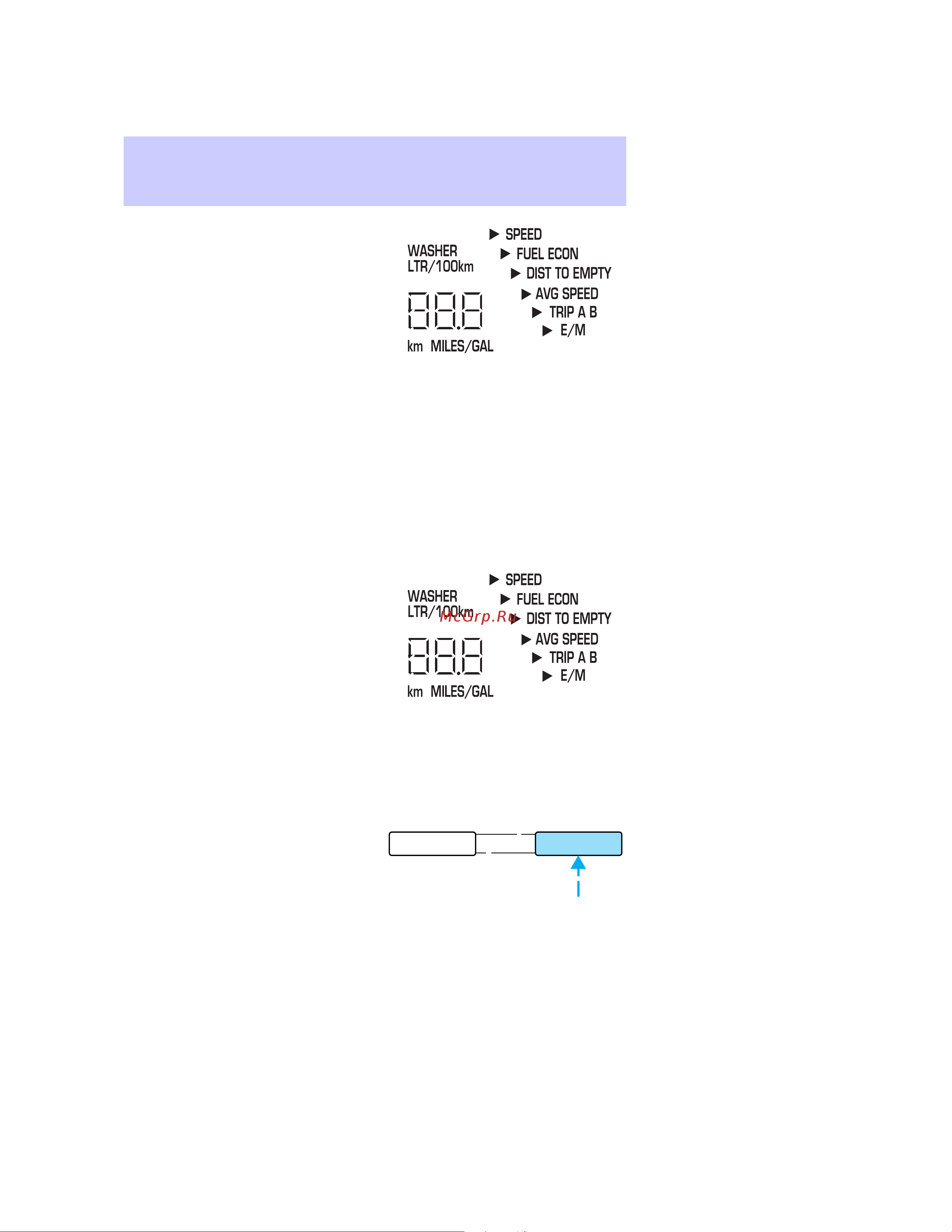Lincoln Town Car (2003) [105/272] Driver controls