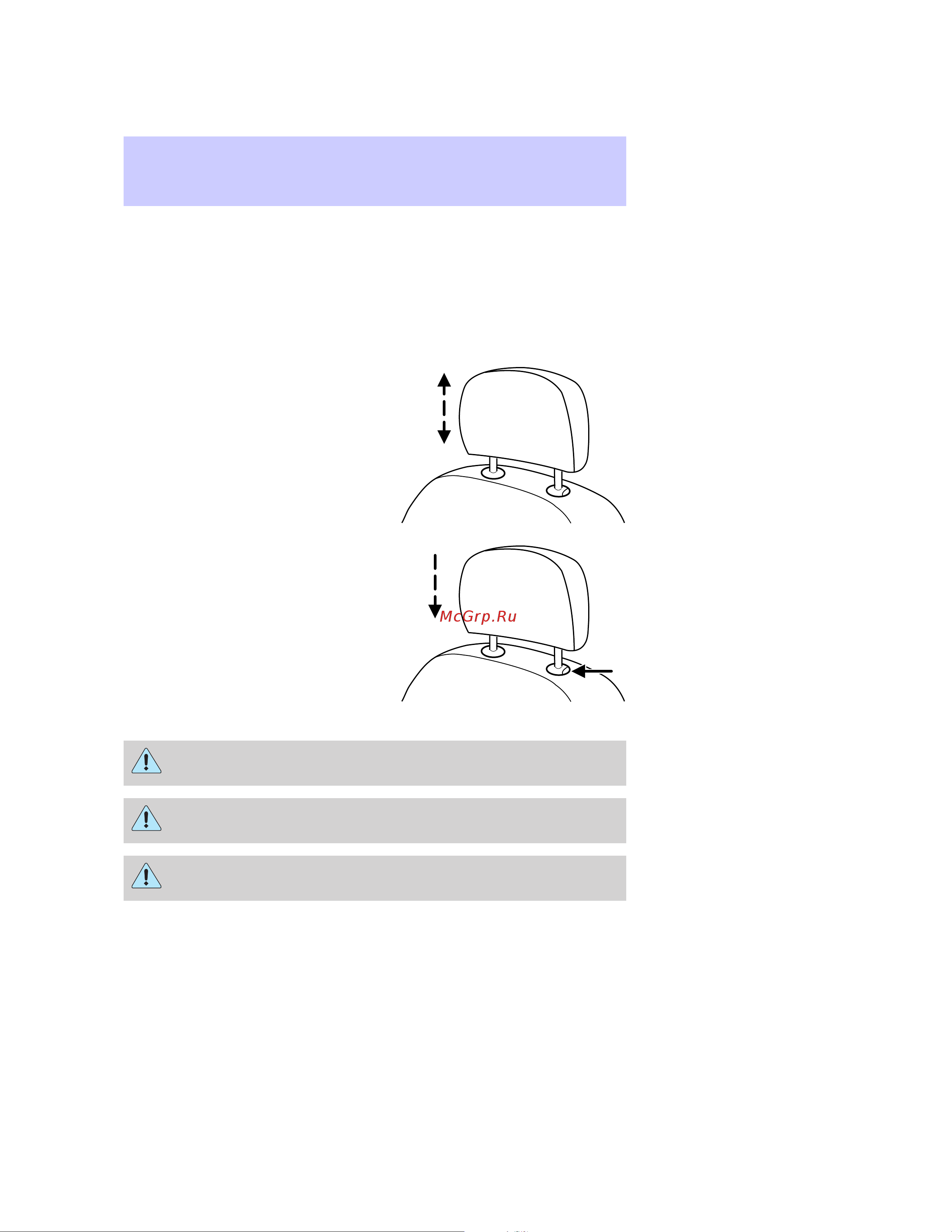 Lincoln Town Car (2003) [128/272] Seating and safety restraints