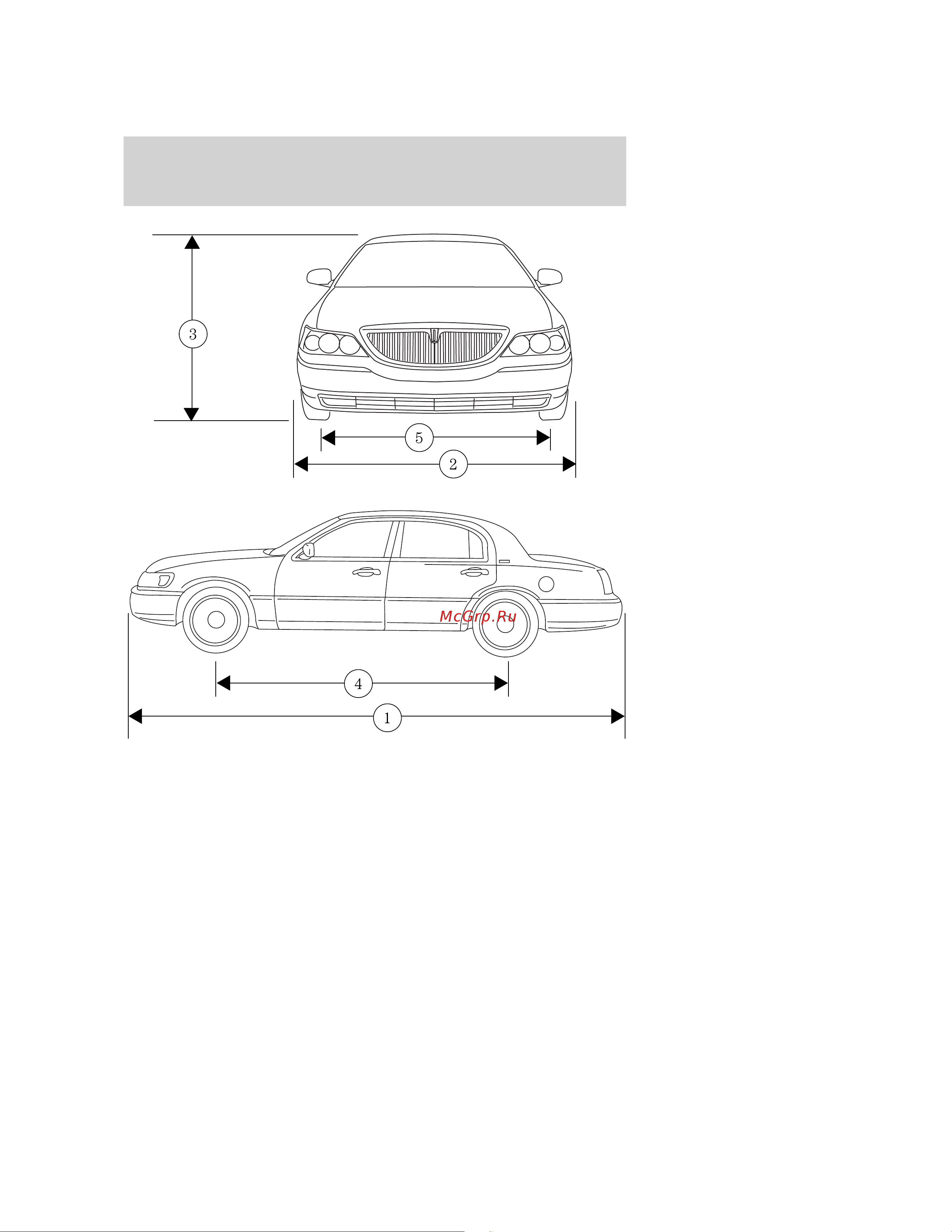 Lincoln Town Car (2003) [260/272] Maintenance and specifications