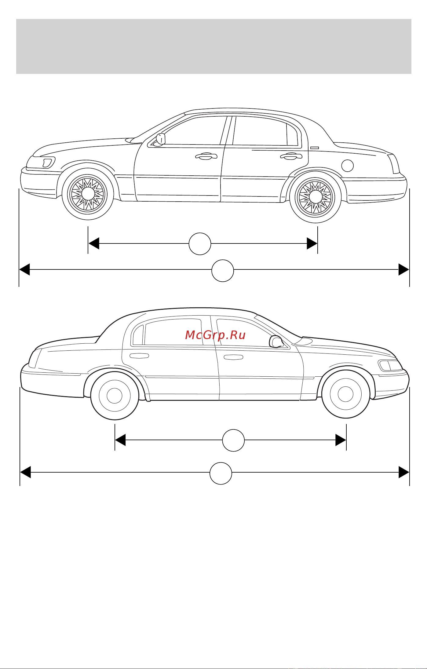 Lincoln Town Car (2002) [231/248] Maintenance and specifications