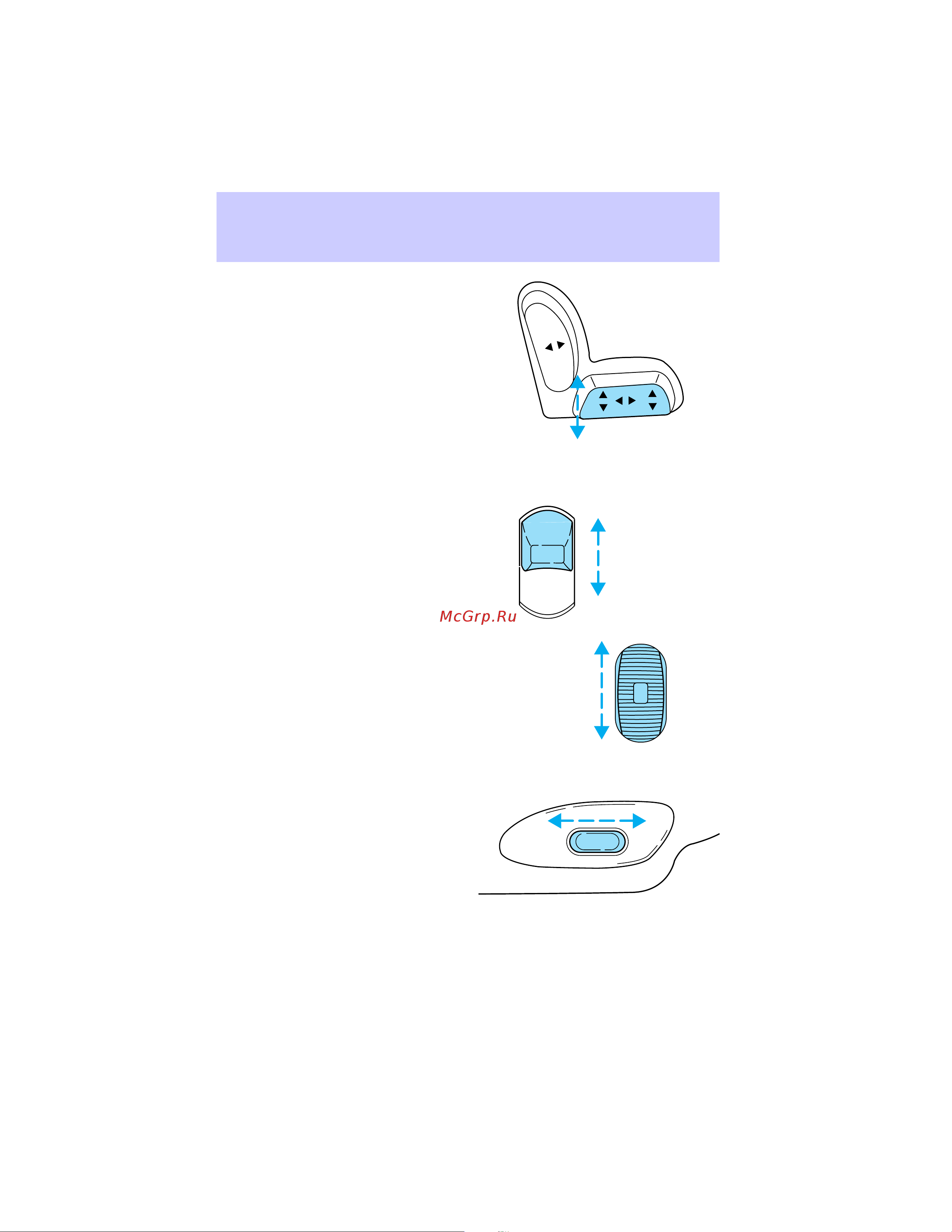 Lincoln Continental (2002) [100/232] Seating and safety restraints