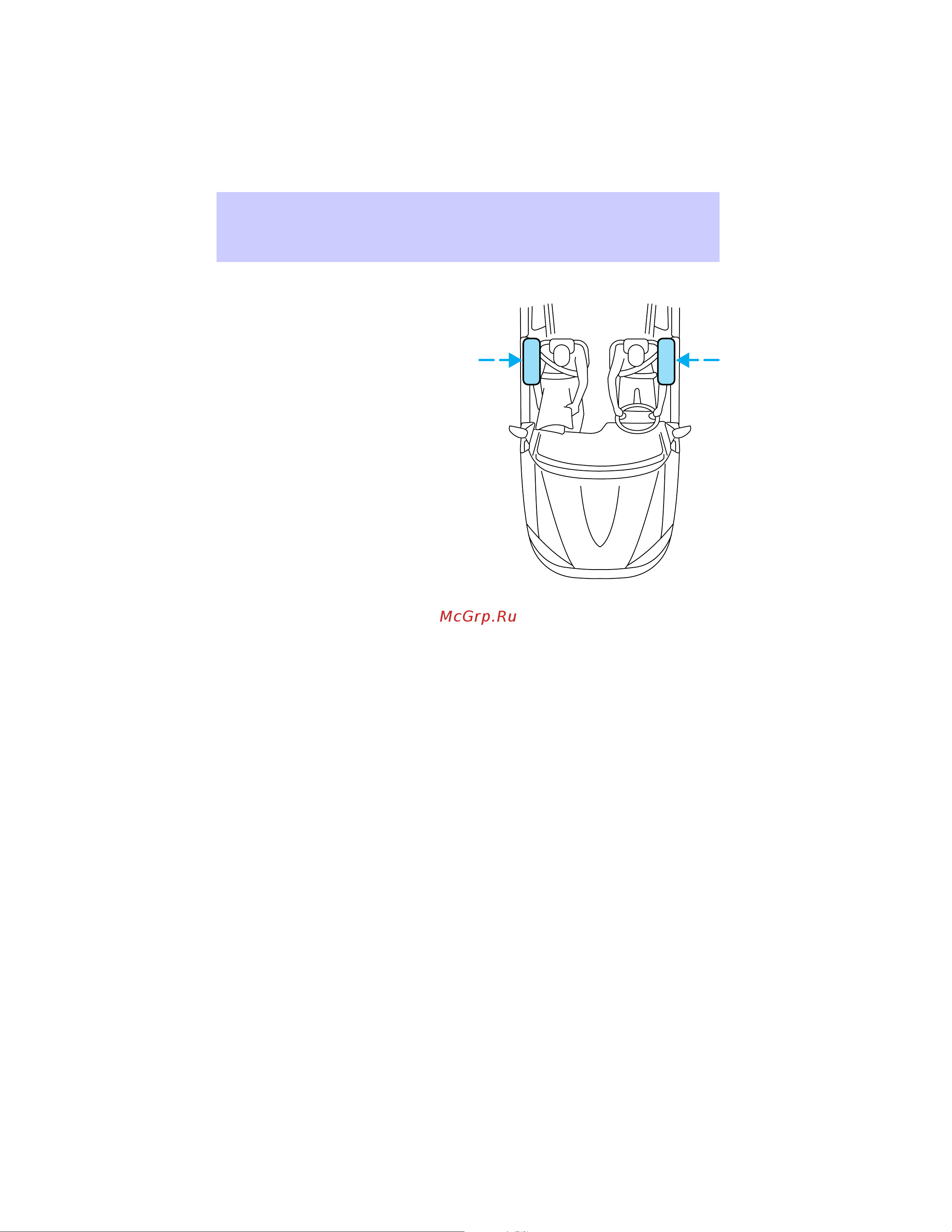 Lincoln Continental (2002) [117/232] Seating and safety restraints