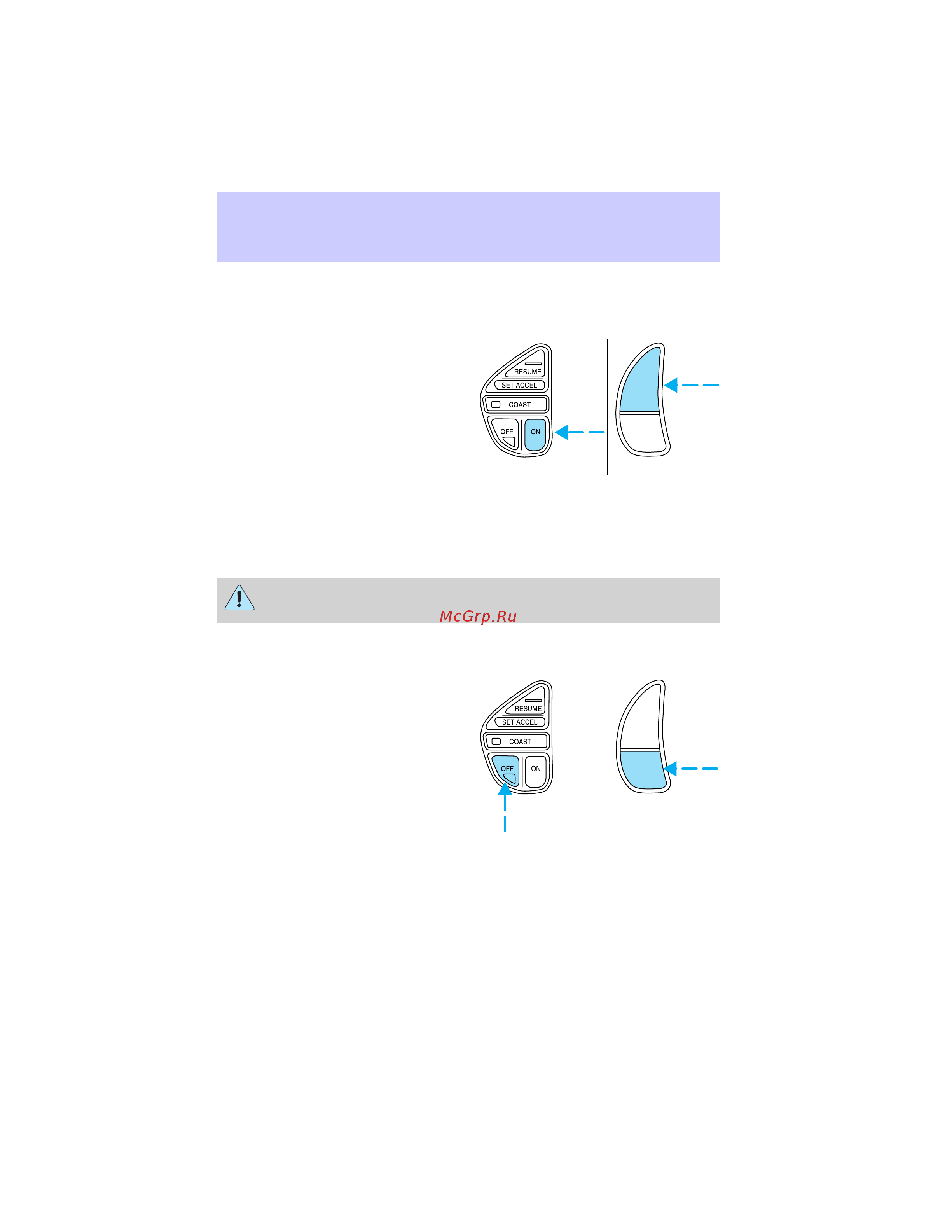 Lincoln Continental (2002) [61/232] Driver controls