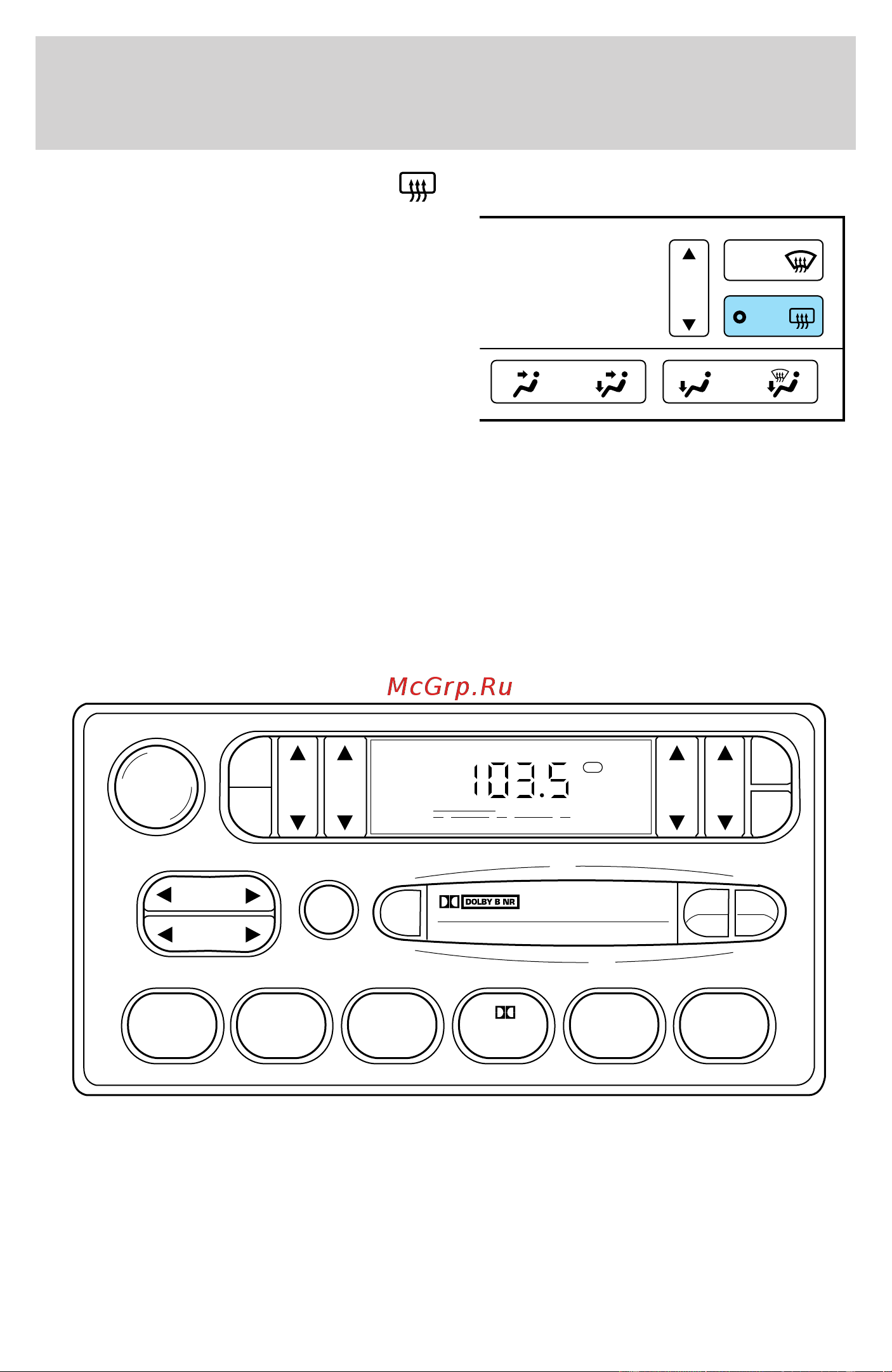 Lincoln Town Car (2001) [33/240] Controls and features
