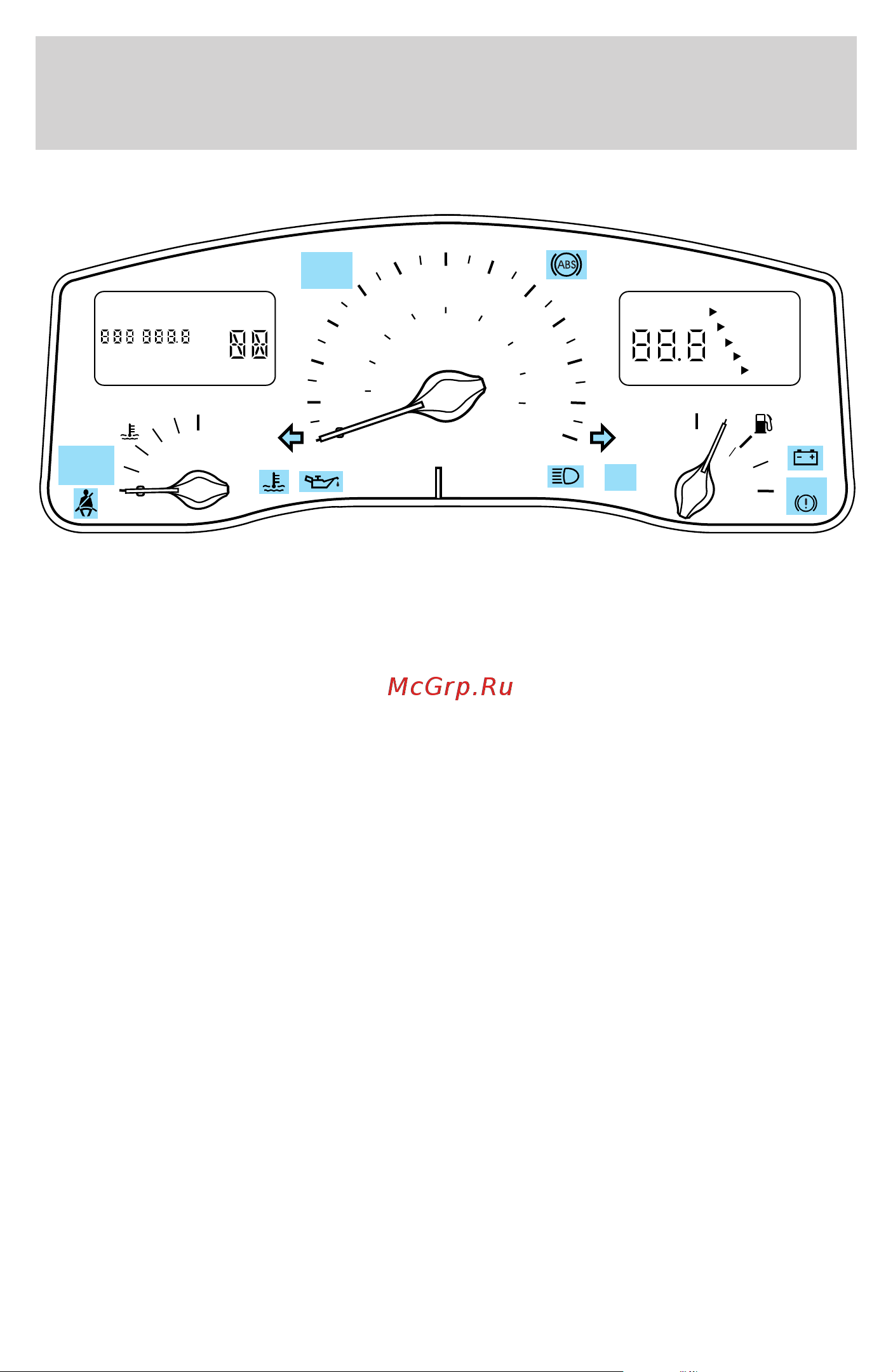 Lincoln Town Car (2001) [8/240] Instrumentation
