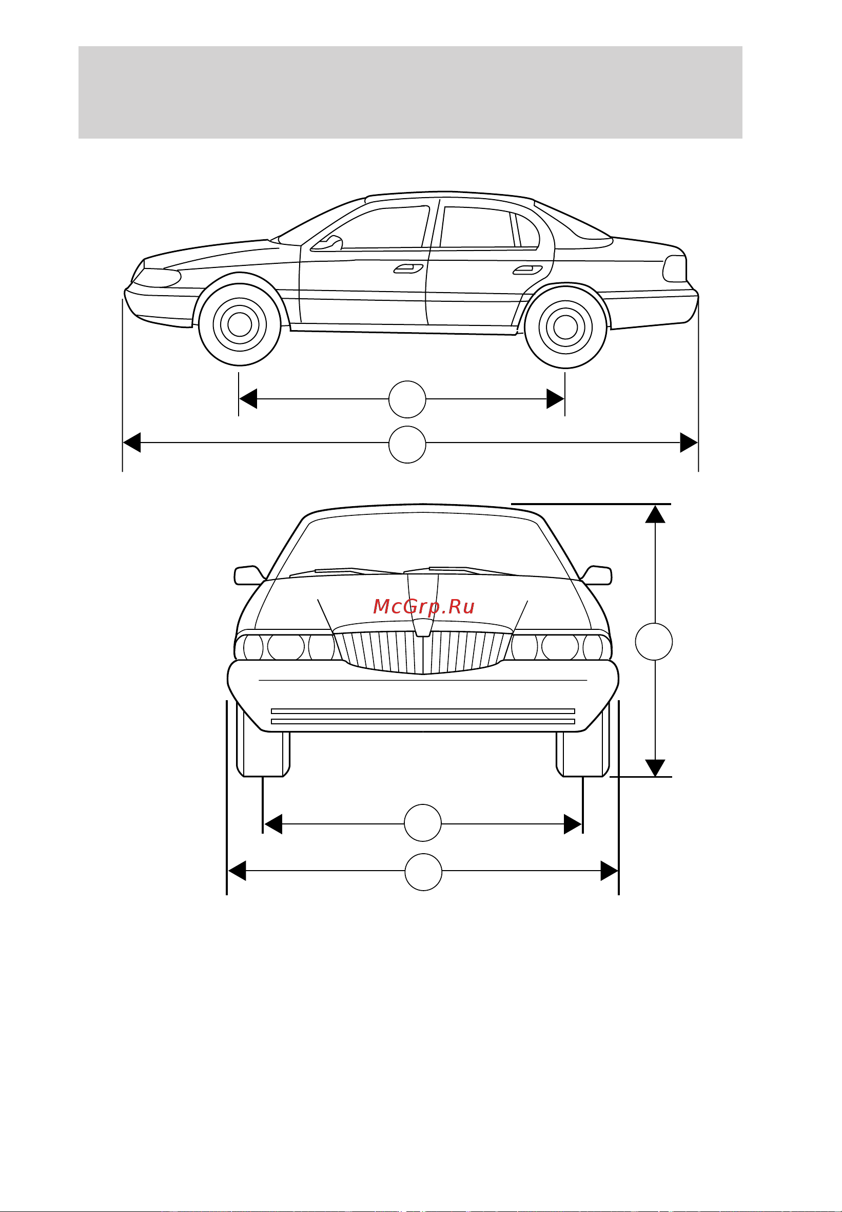 Lincoln Continental (2000) [212/232] Capacities and specifications