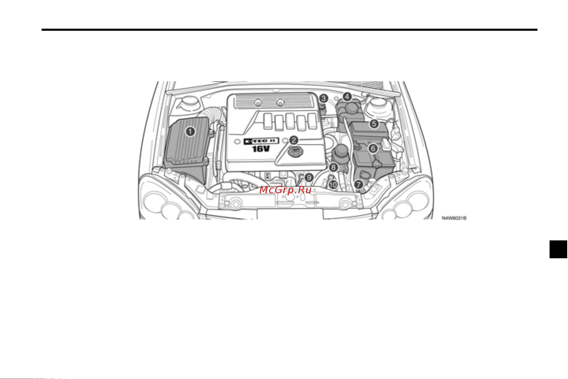 Chevrolet Lacetti хэтчбек (2010) [201/280] Моторный отсек