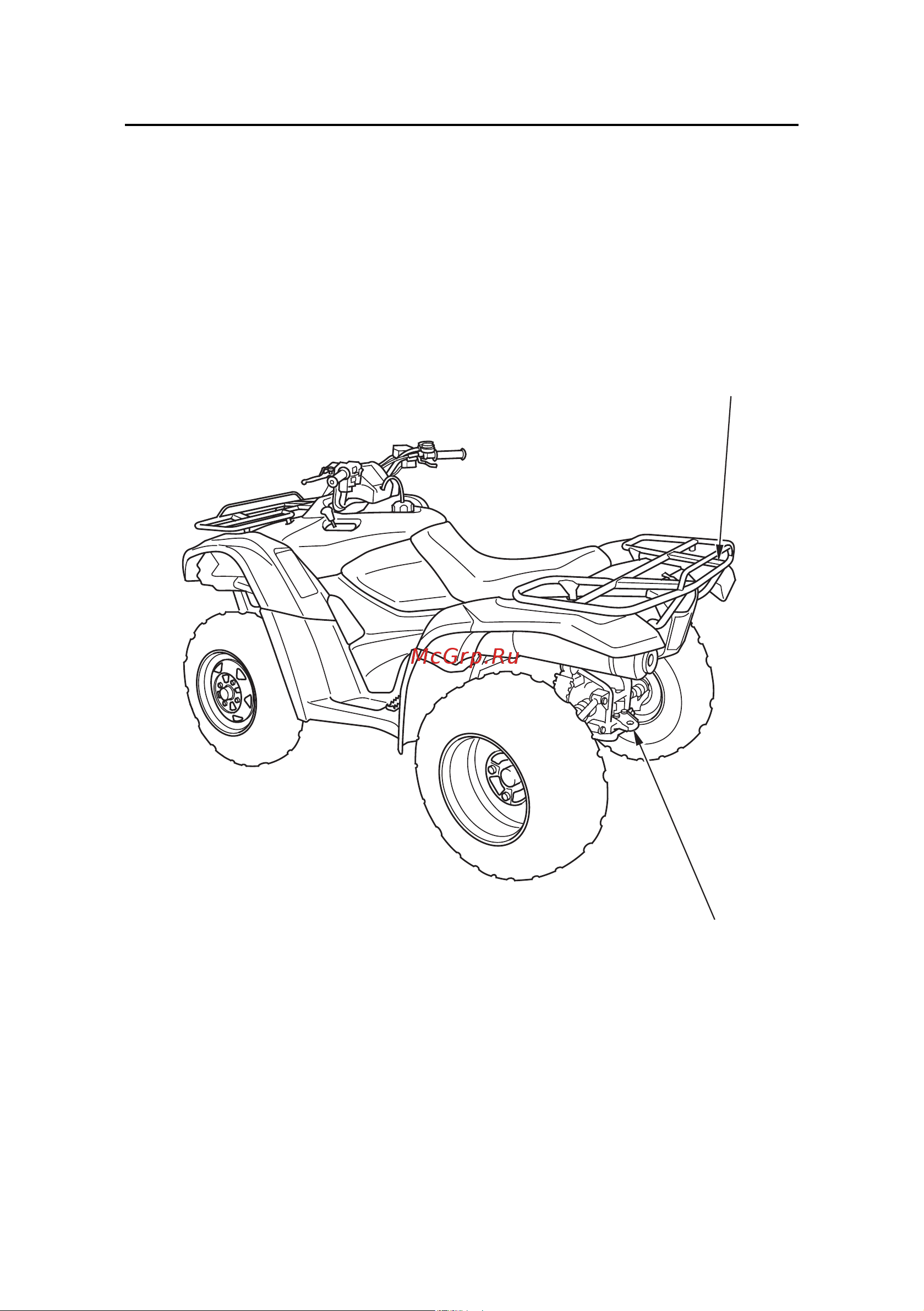 Honda TRX420FA [21/234] Расположение частей и механизмов