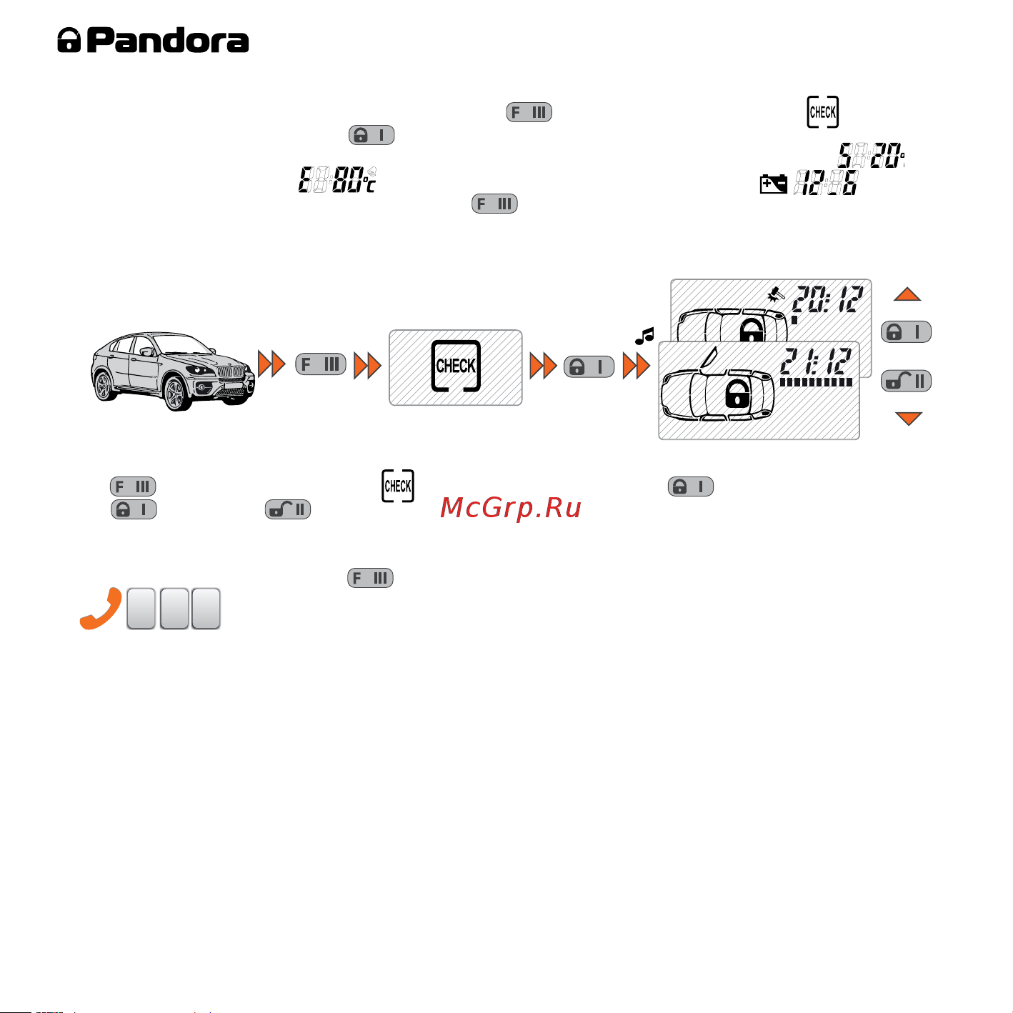 AlarmTrade PANDORA DXL 3950 [20/56] Дистанционный и автоматический запуск двигателя