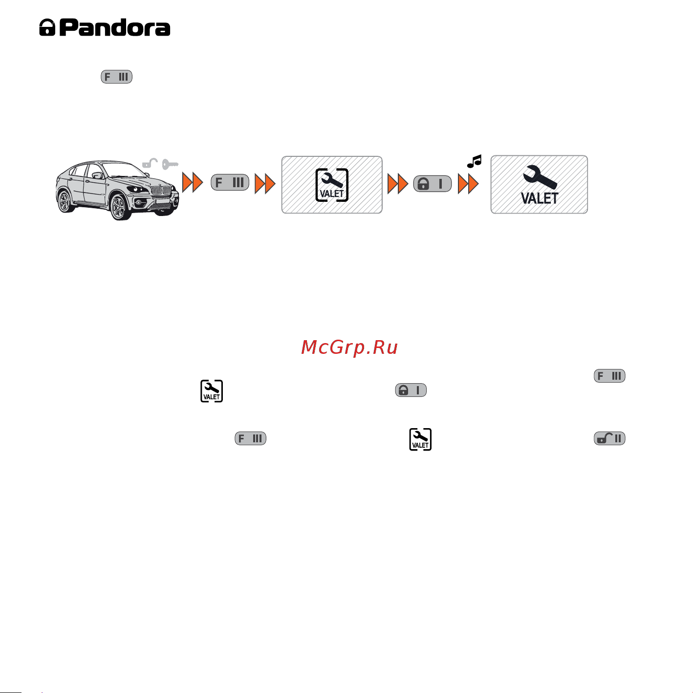 AlarmTrade PANDORA DXL 3950 [24/56] Режим технического обслуживания то автомобиля