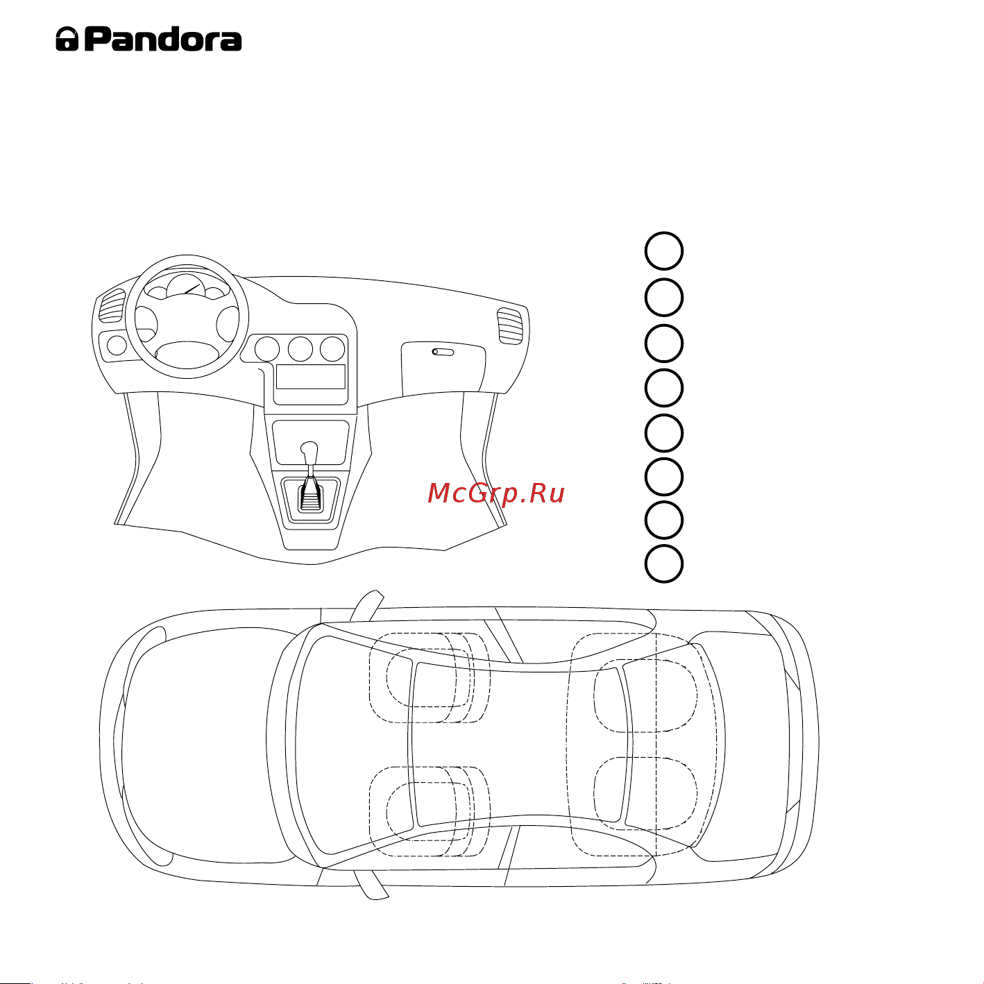 AlarmTrade PANDORA DXL 3950 [52/56] Расположение блоков системы