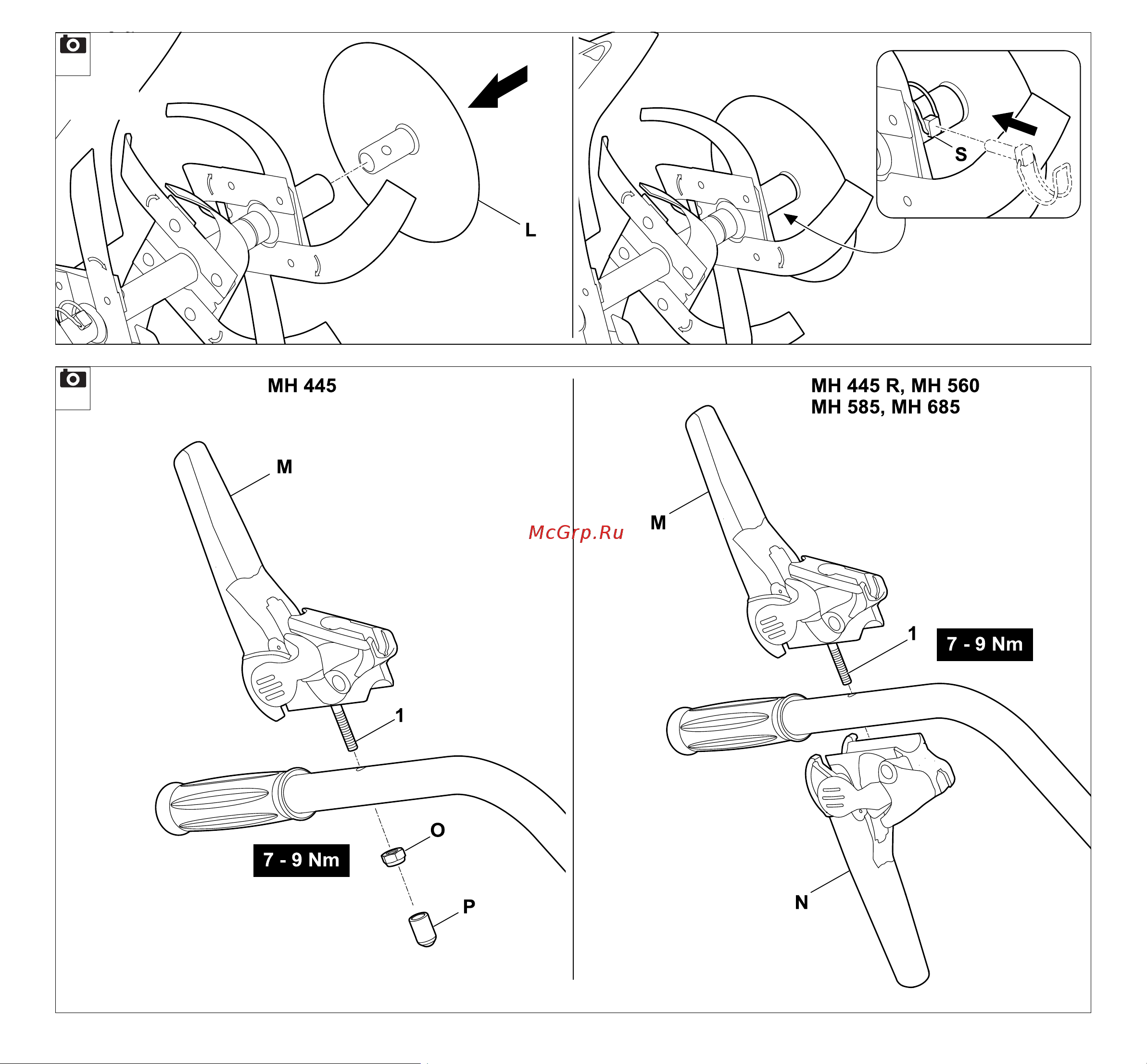 Stihl MH 445.0 R Руководство по эксплуатации онлайн [10/53] 779233