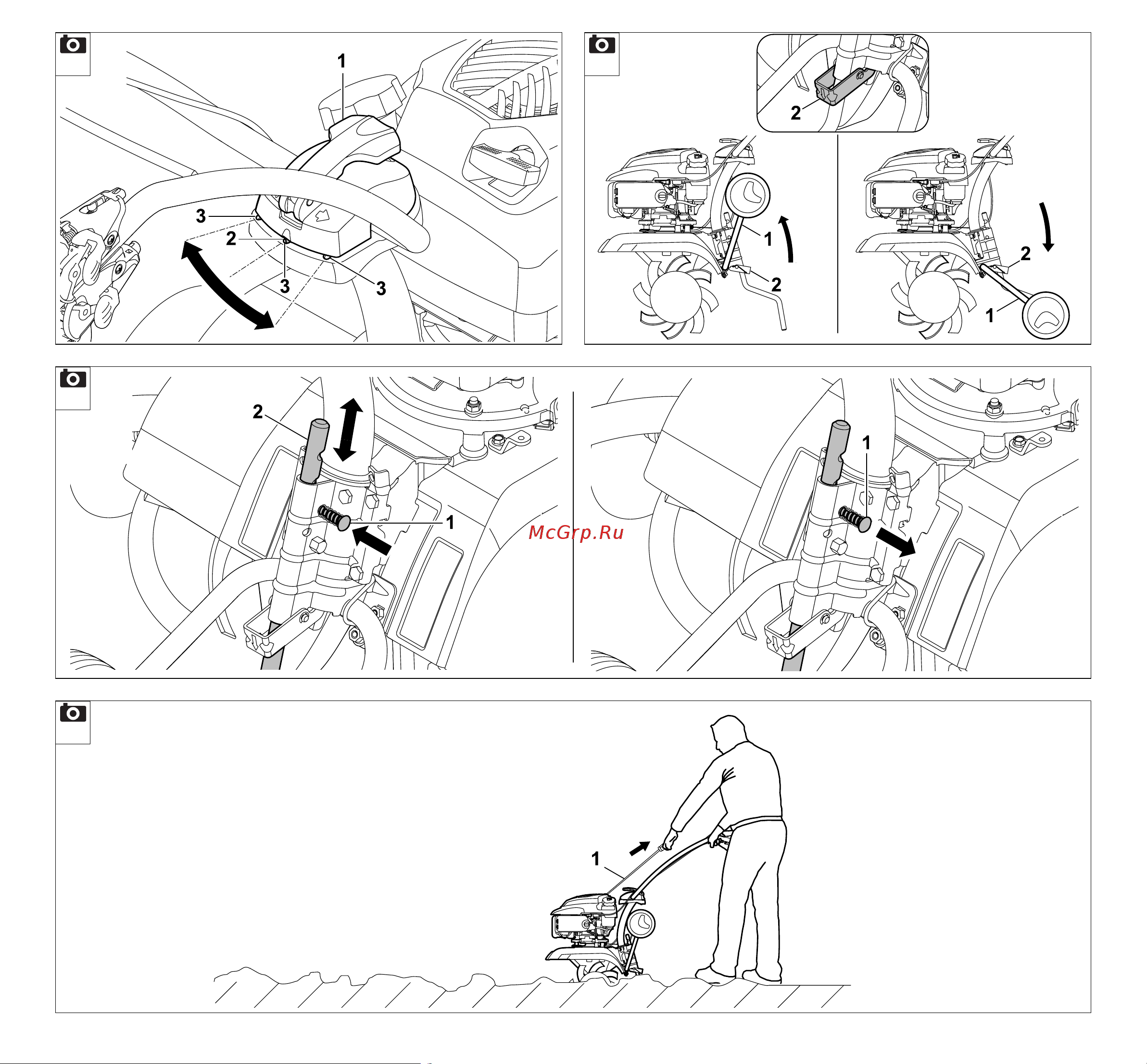 Stihl MH 445.0 R Руководство по эксплуатации онлайн [16/53] 779233