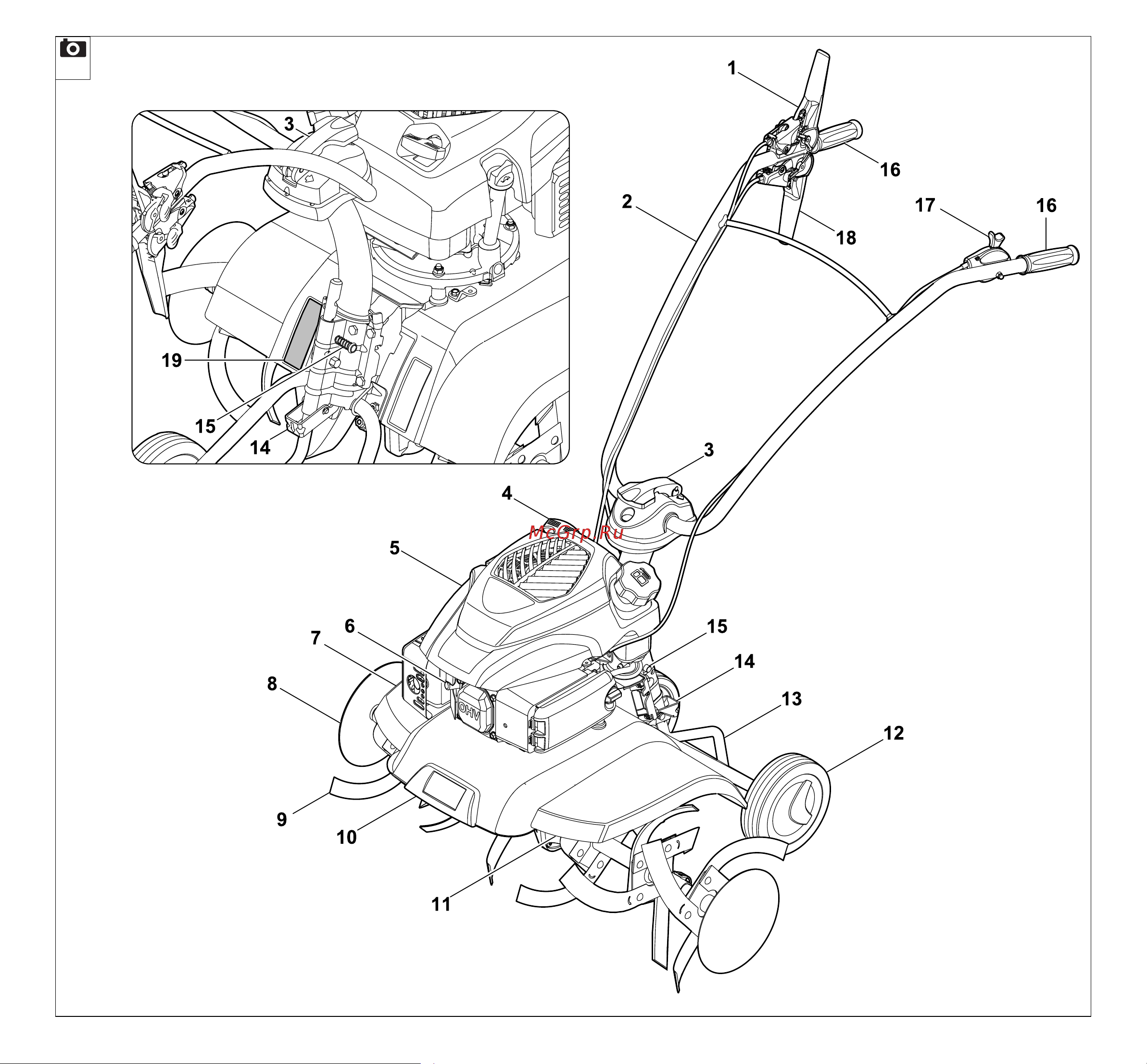 Stihl MH 445.0 R Руководство по эксплуатации онлайн [3/53] 779233