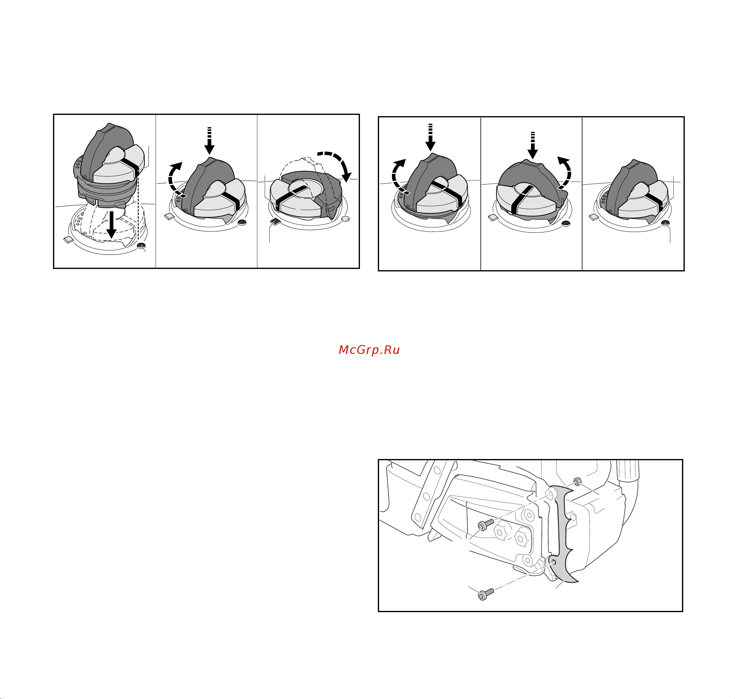 Stihl MS 462 20 Rollomatic ES Light [21/52] Установка зубчатого упора