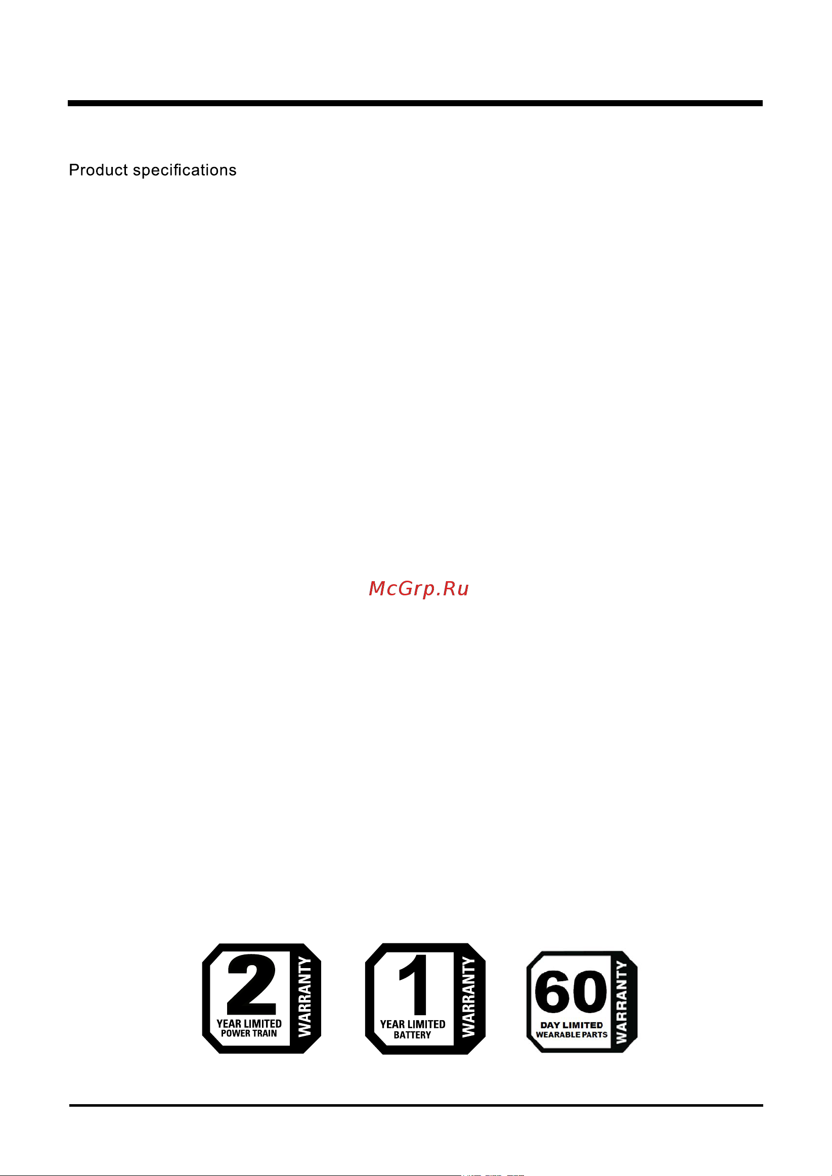 Greenworks GD82BL 82V [2/66] Contents