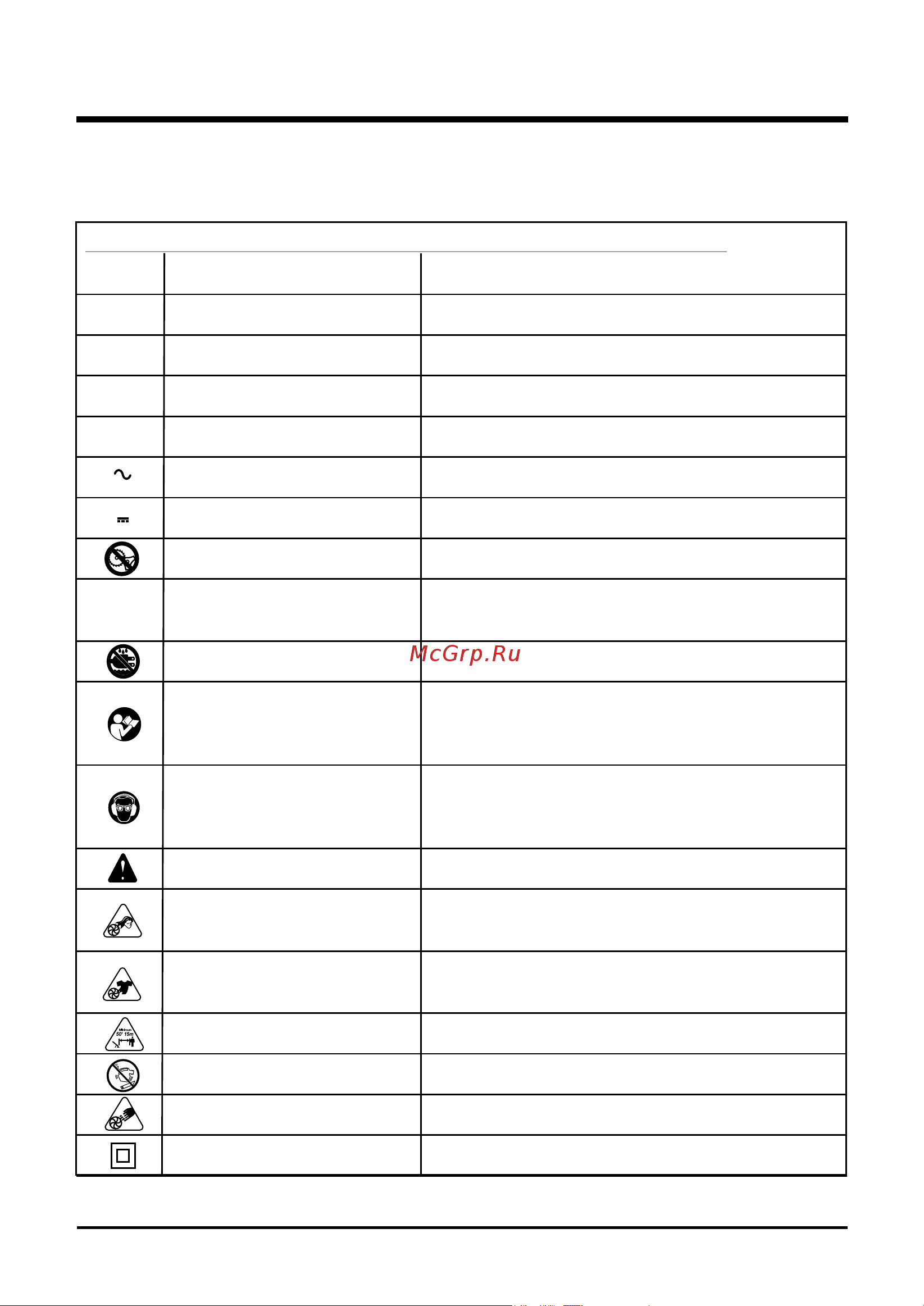 Greenworks GD82BL 82V [6/66] Symbols