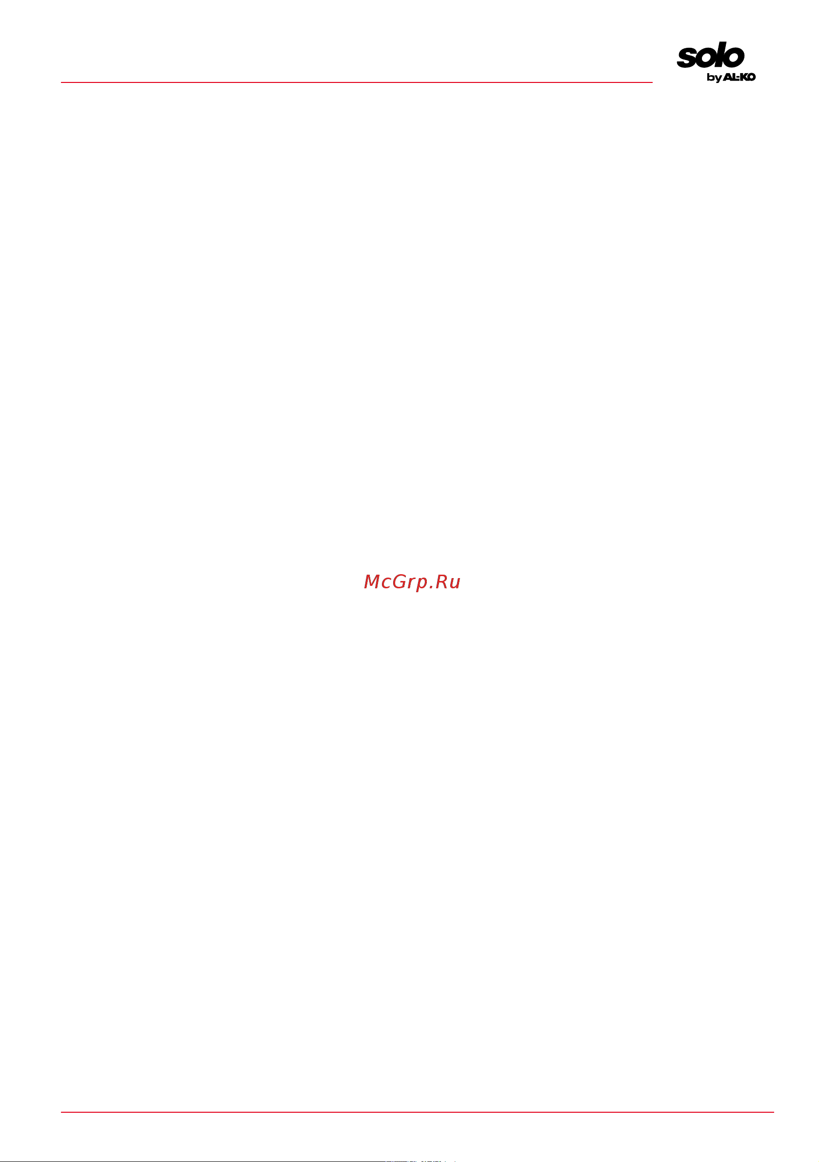 Al-Ko R 7-63.8 A [53/272] Inhoudsopgave