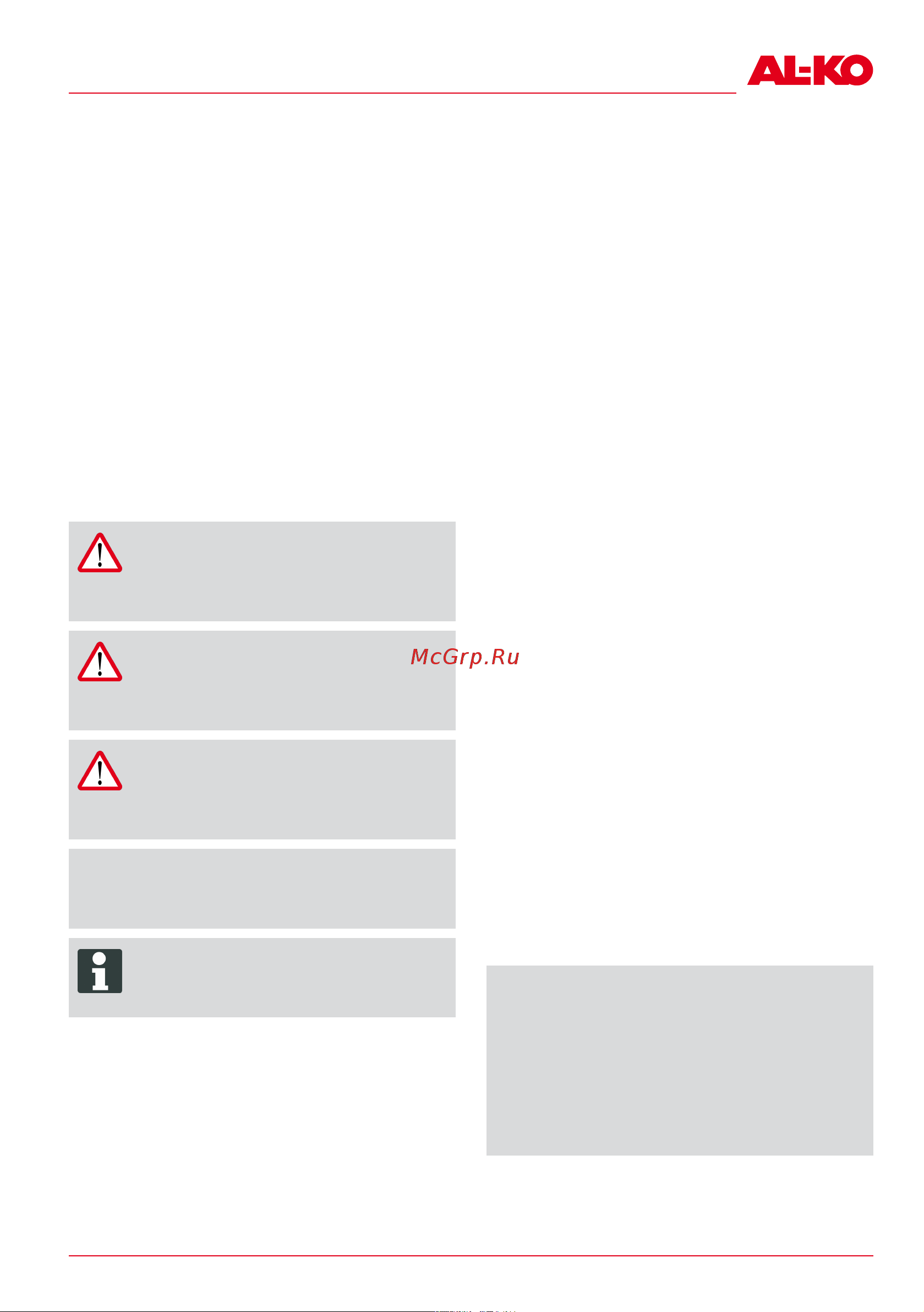Al-Ko 34.8 Li [25/304] About these operating instructions