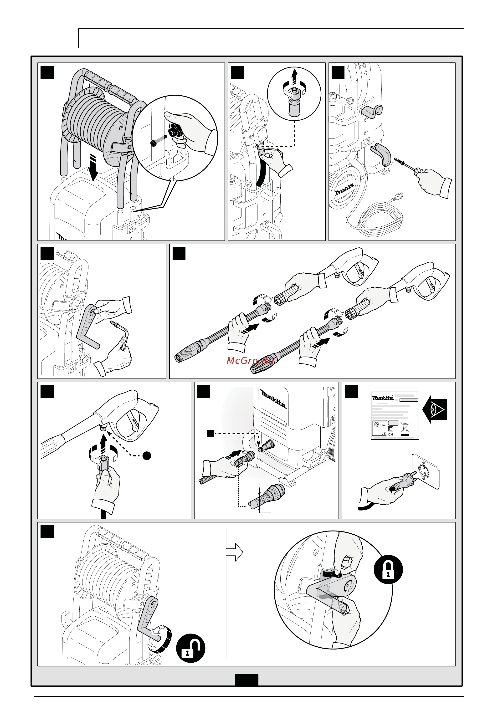 Makita НW 140 Руководство по эксплуатации онлайн [4/140] 779374