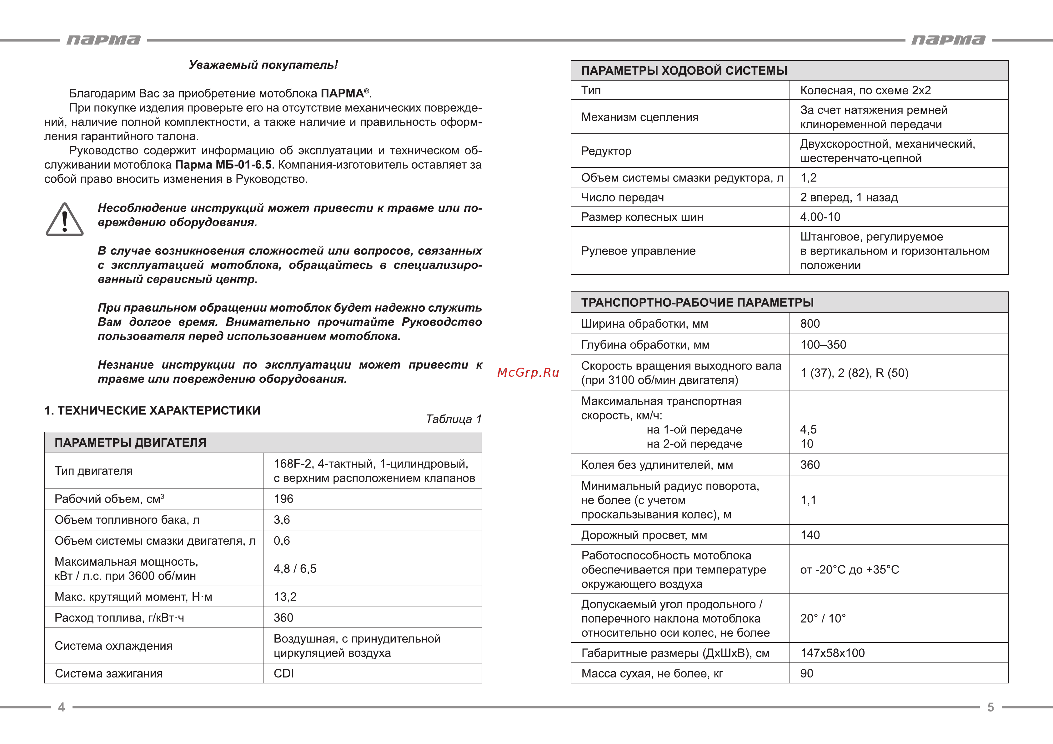 ООО УРАЛОПТИНСТРУМЕНТ ПАРМА БТ-01-6.5 Руководство по эксплуатации онлайн [3/16] 779393