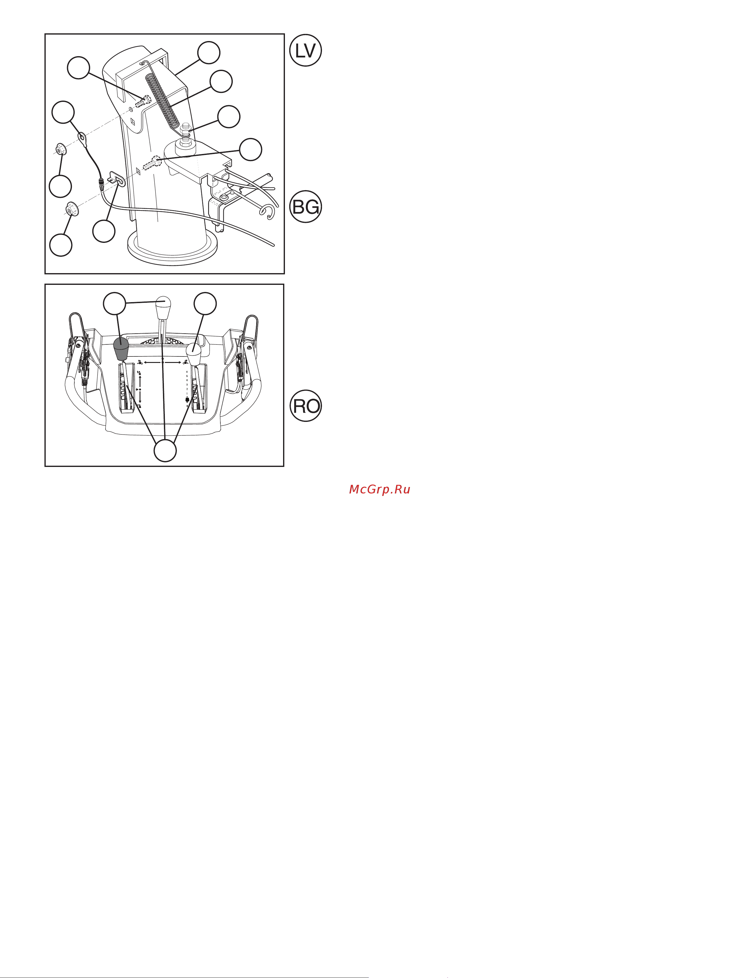Husqvarna ST 227 P 9619100-88 [18/84] Instalarea telecomenzii pentru deviatorul de evacuare