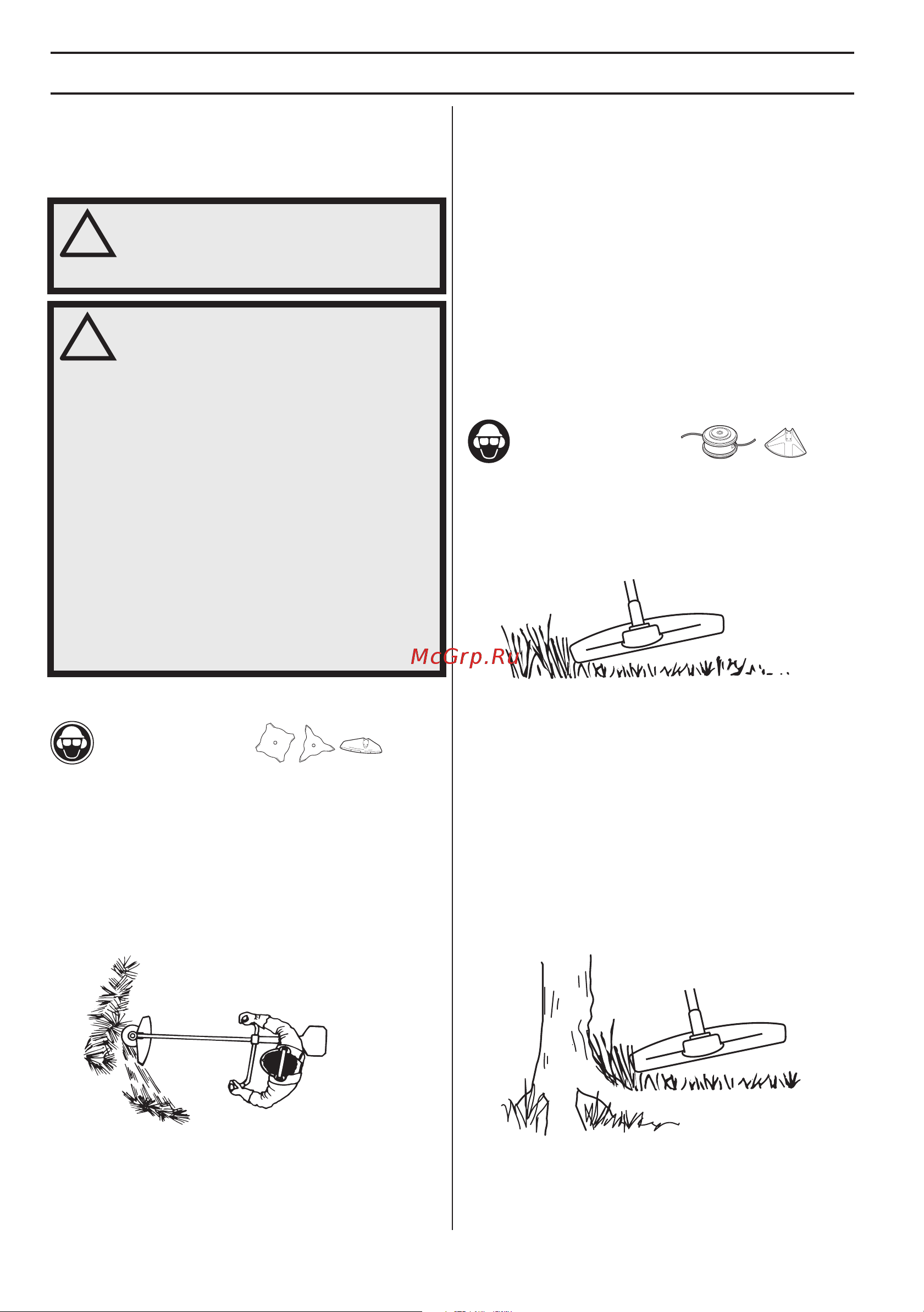 Husqvarna 143 R II (9666572-02 + 9673317-01) [74/92] Basic working techniques