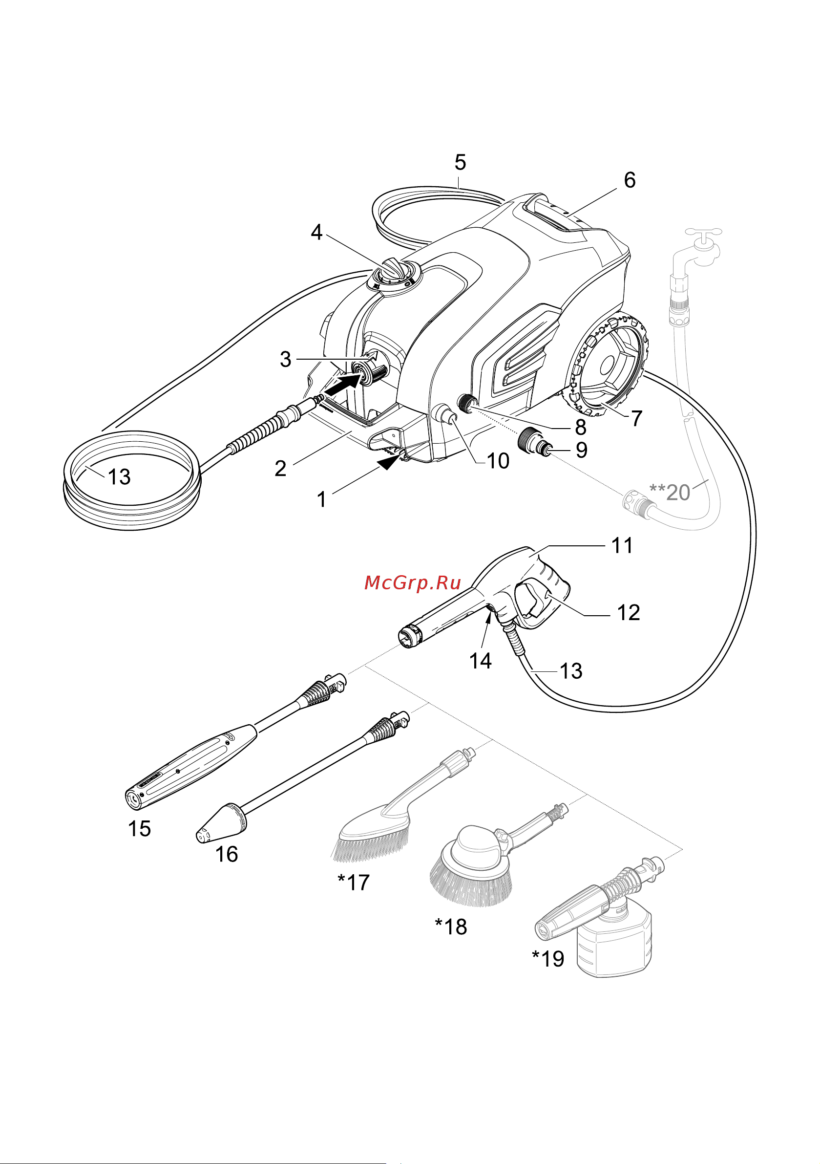 Karcher К4 COMPACT Руководство по эксплуатации онлайн [3/274] 779525
