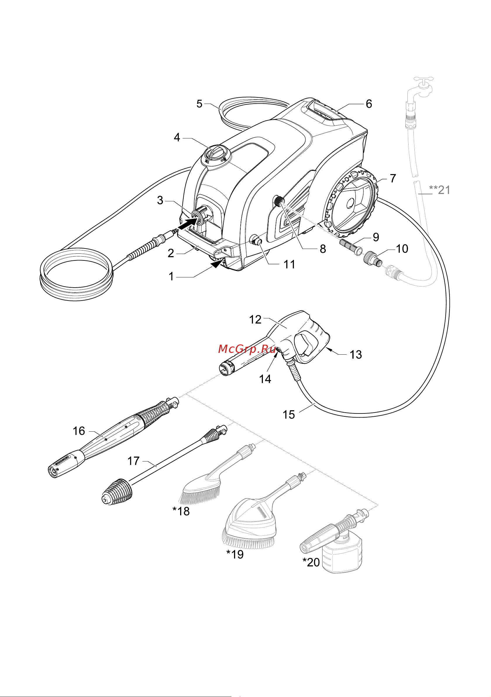 Karcher К7 СOMPACT Руководство по эксплуатации онлайн [3/278] 779526