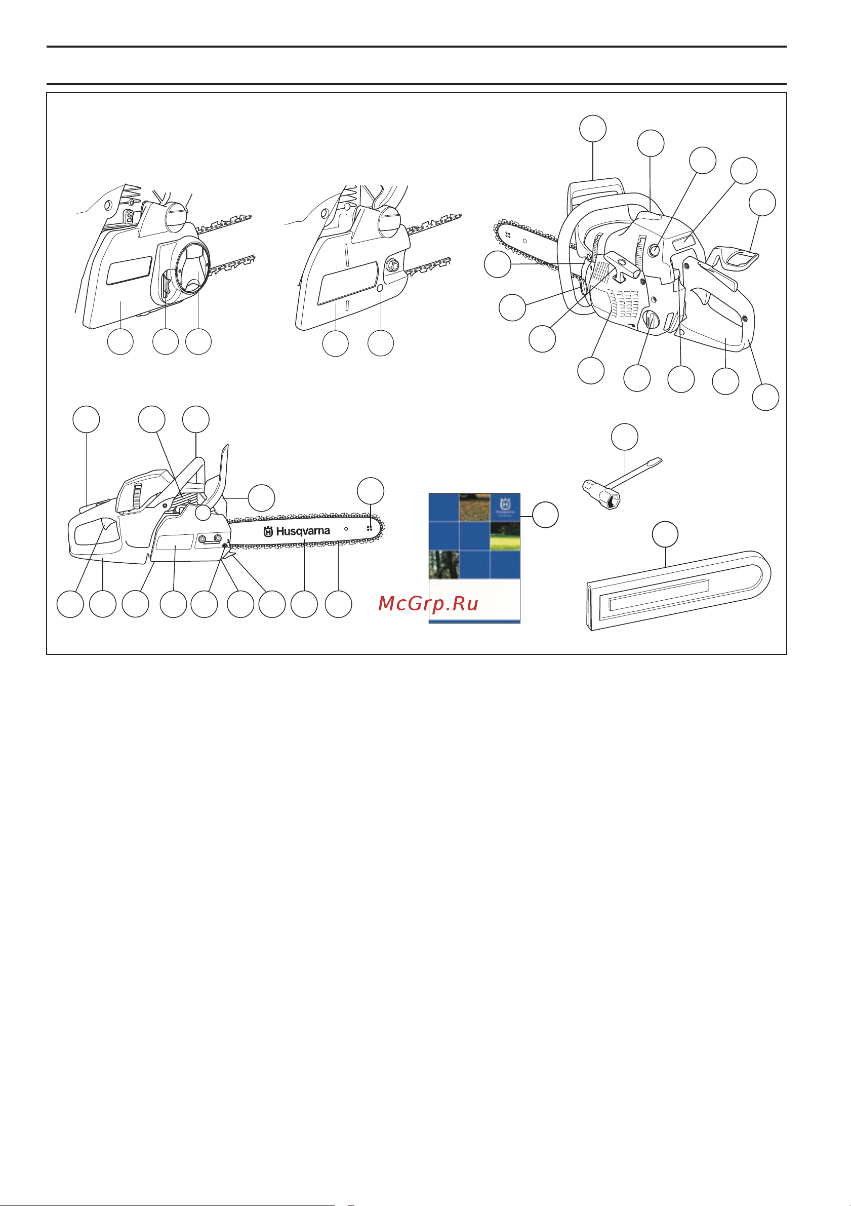 Husqvarna 455e Rancher AT II [6/52] 24 22 21 20 19