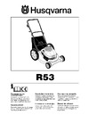 Husqvarna Royal 53 Руководство по эксплуатации