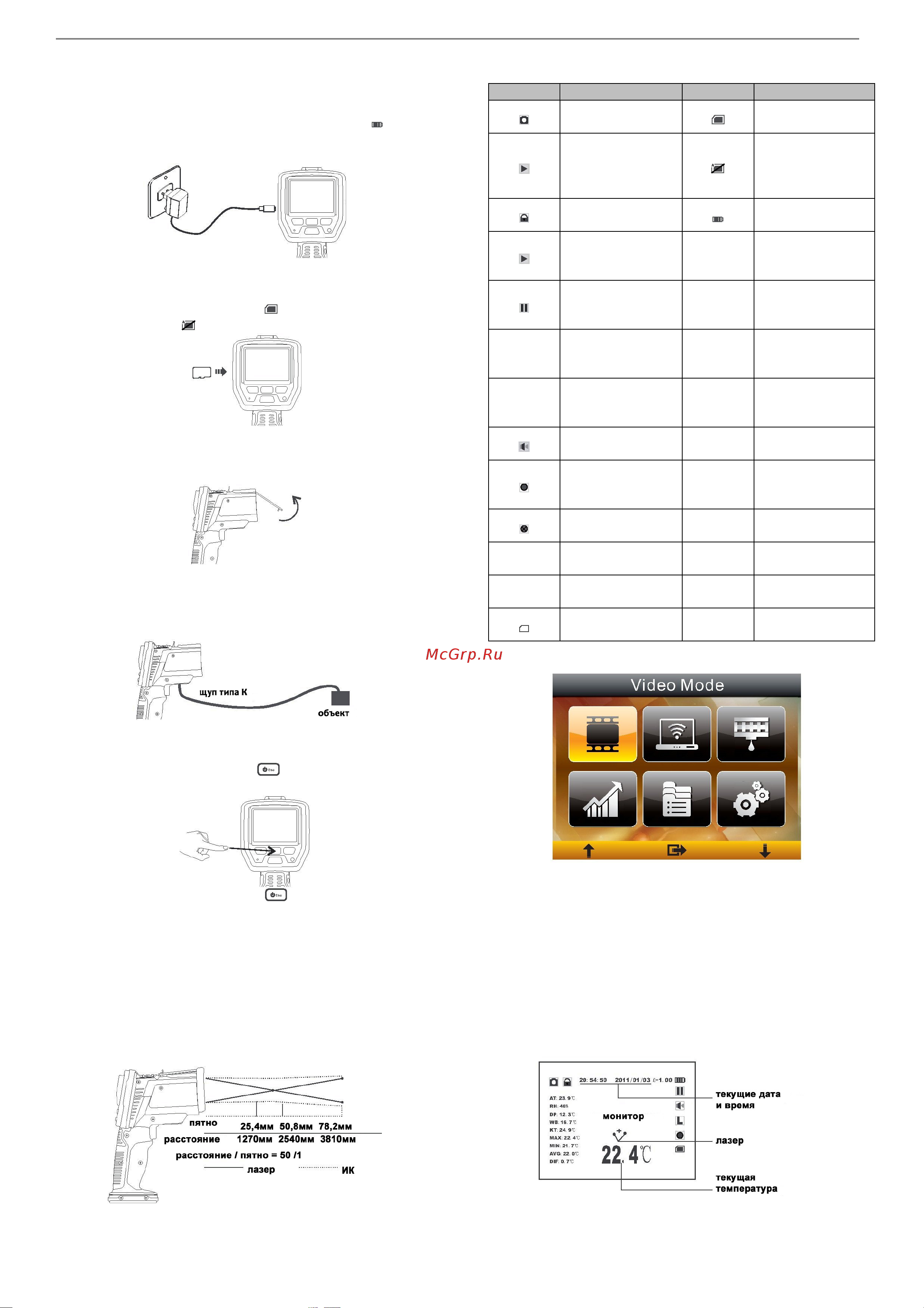 GOSPELL GD8501 [2/6] Инструкция по эксплуатации ик температурная камера gd8501