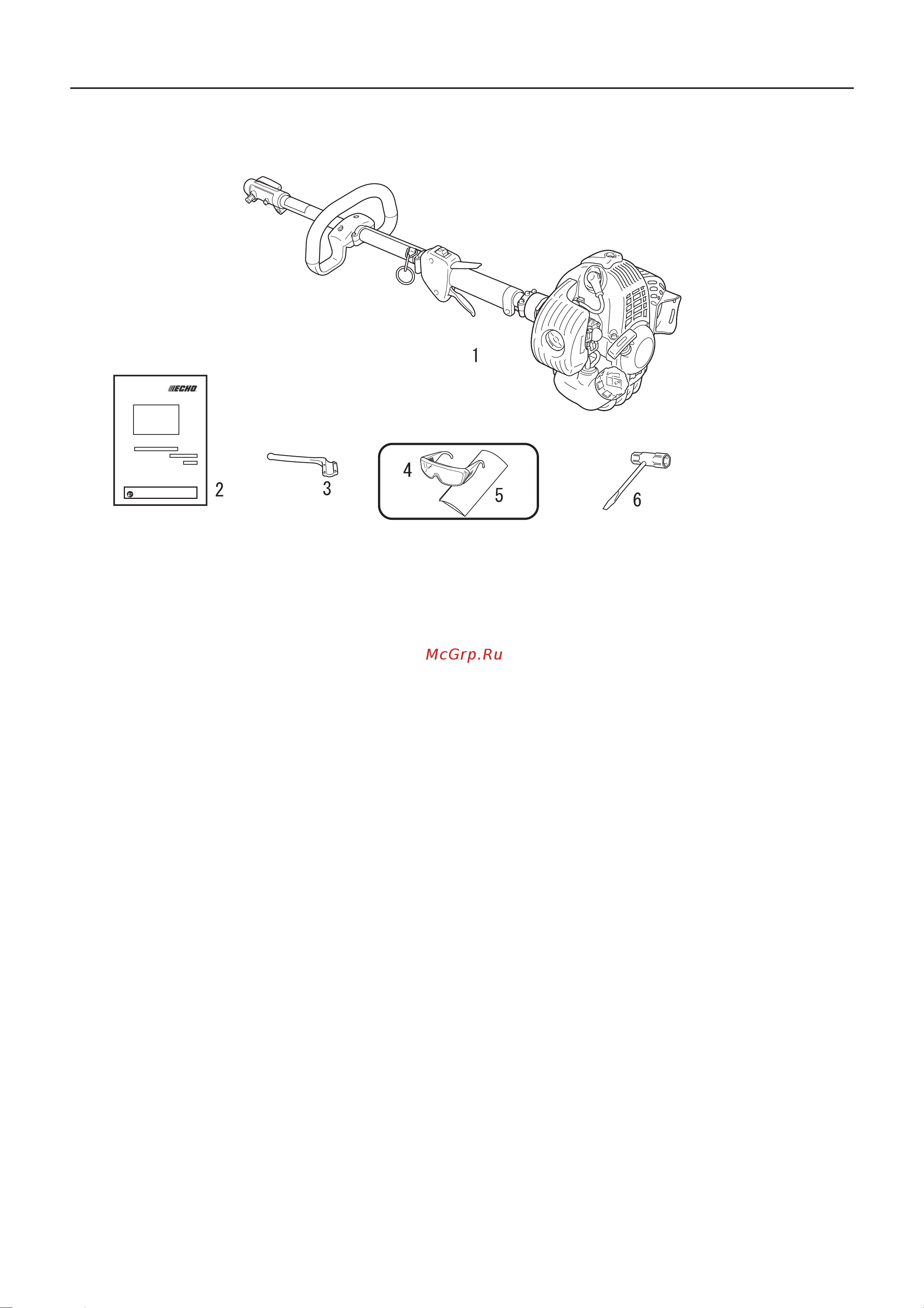 ECHO INCORPORATED ECHO Pro Attachment PAS-265ES [12/28] Упаковочный лист