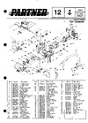 Husqvarna 370 (1998) parts Руководство по эксплуатации
