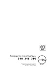 Husqvarna 350 (2003) Руководство по эксплуатации