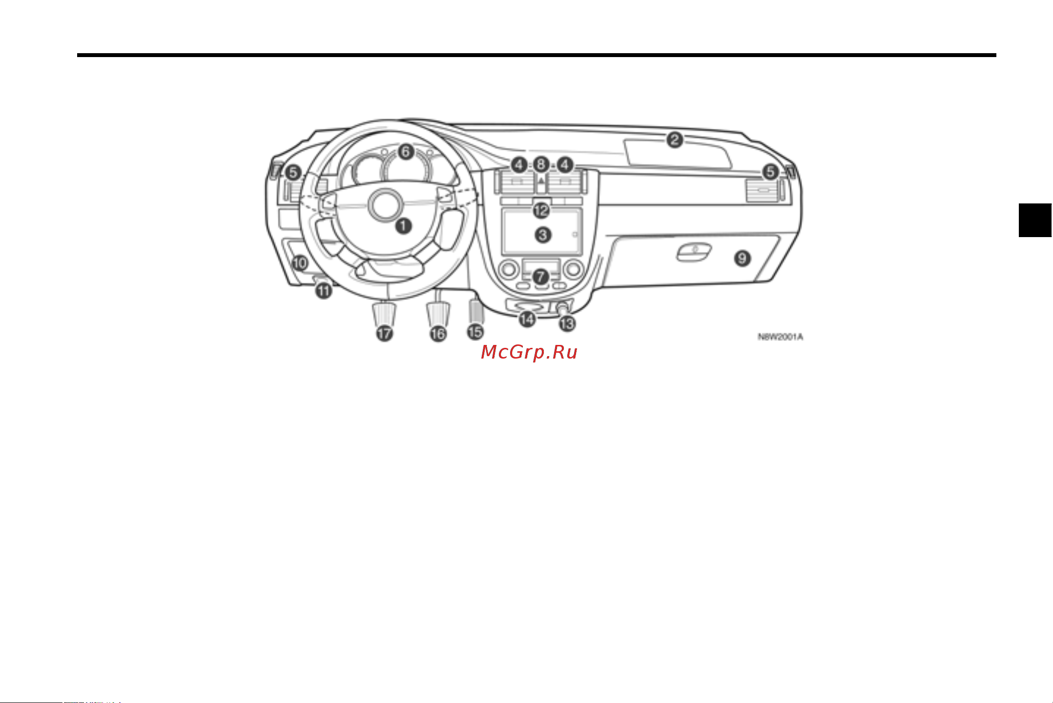 Chevrolet Lacetti универсал (2010) [35/280] Приборы и органы управления краткий обзор седан