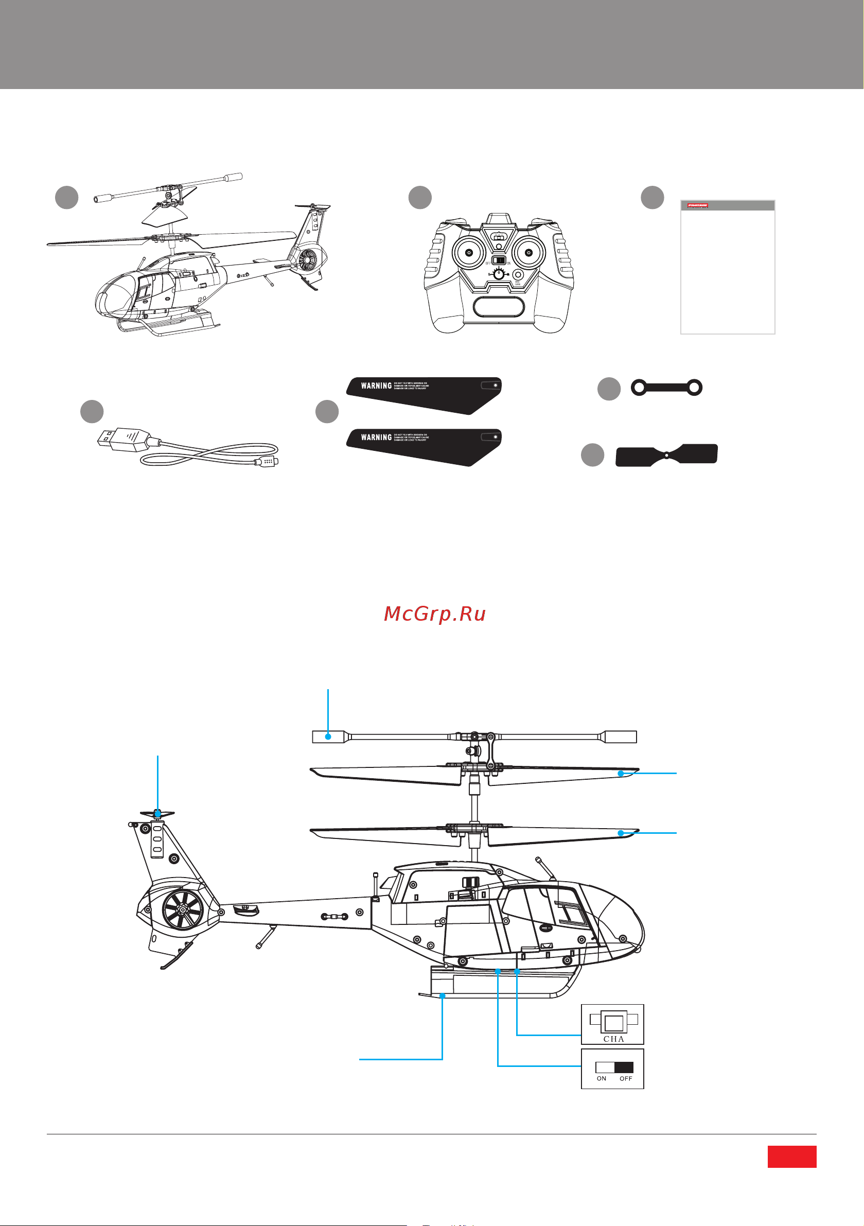 Pilotage Humming Bird 100 RC14669 [4/12] Комплектация