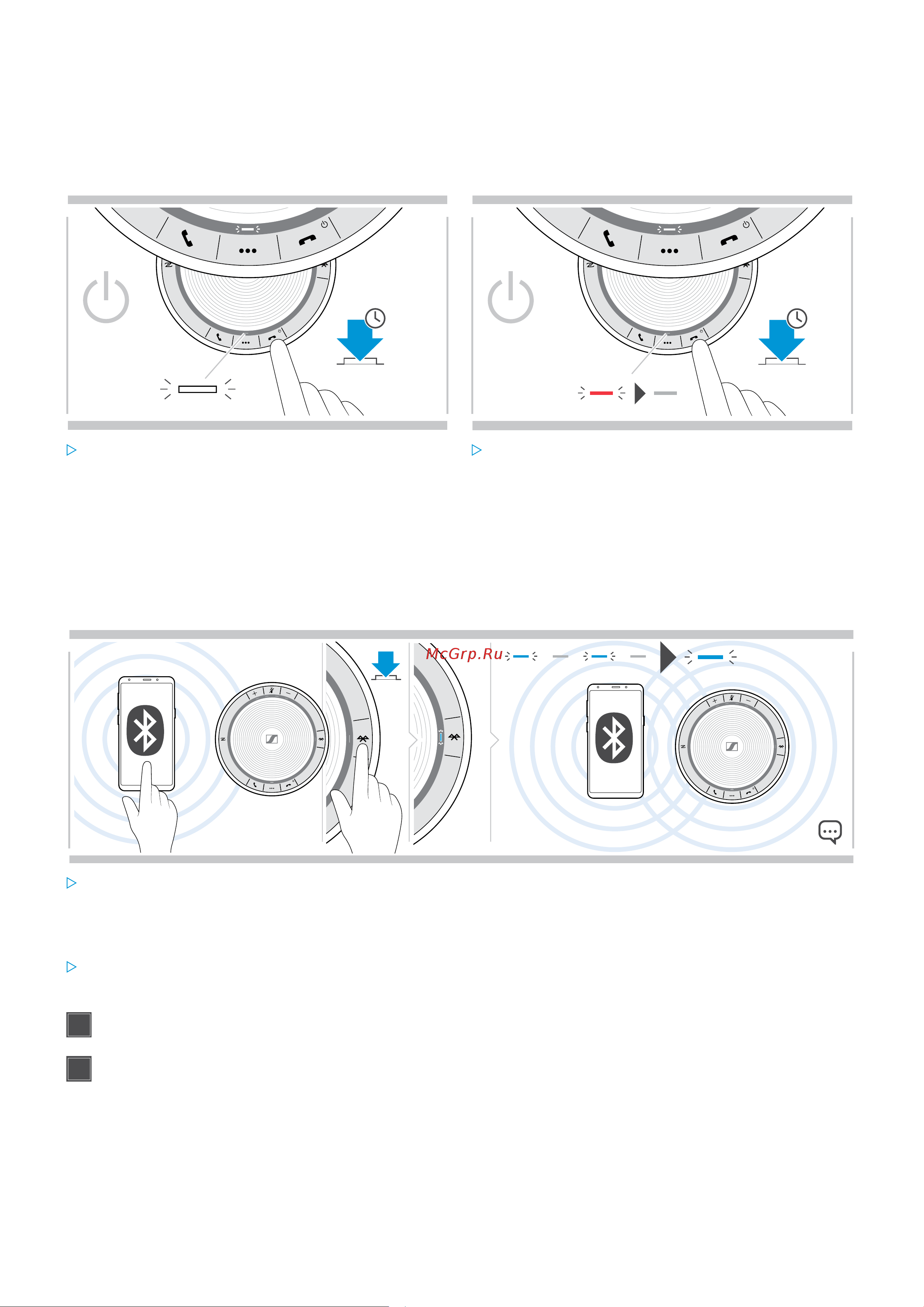 Sennheiser SP 30+ [13/31] Использование спикерфона