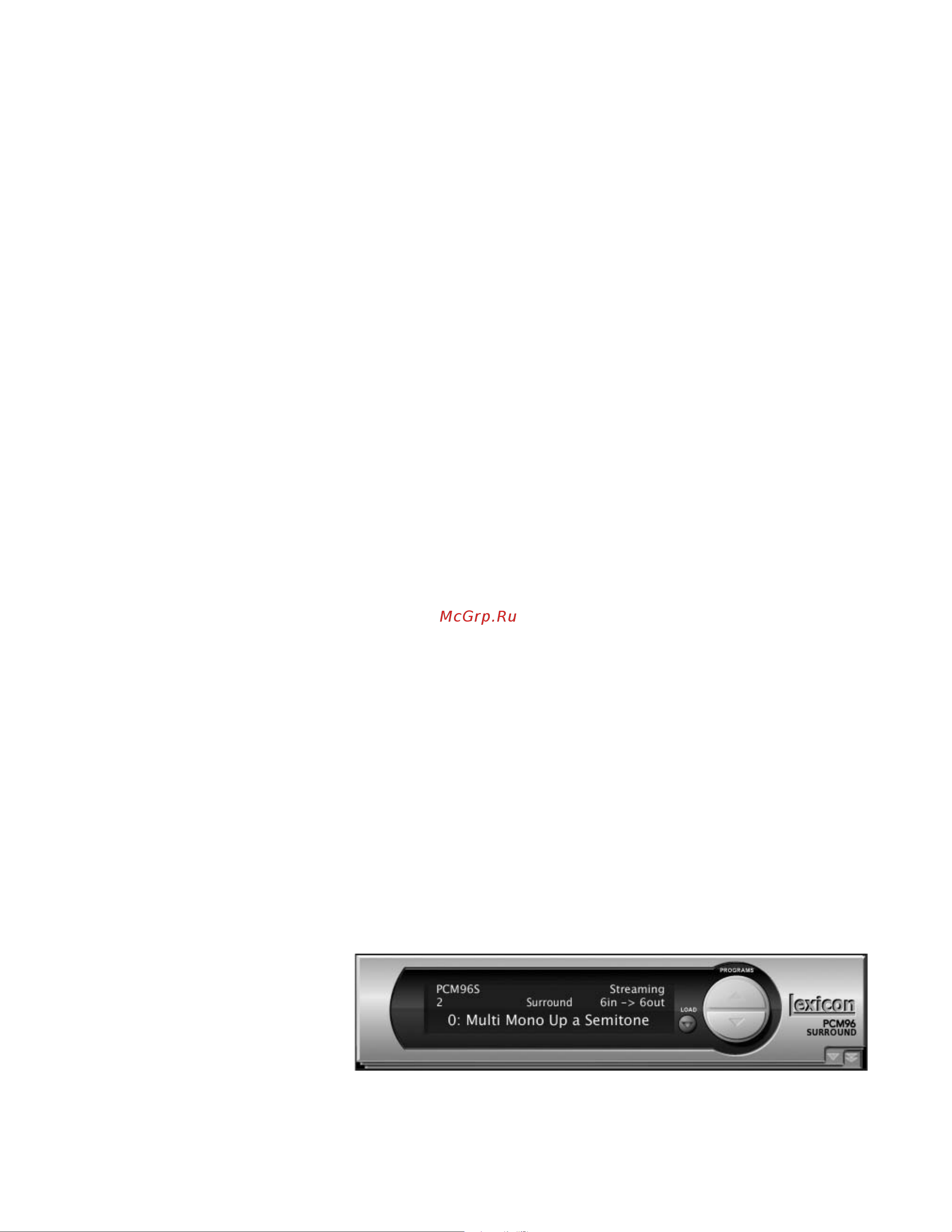Lexicon PCM96 SUR-D [26/64] The pcm96 surround plug in