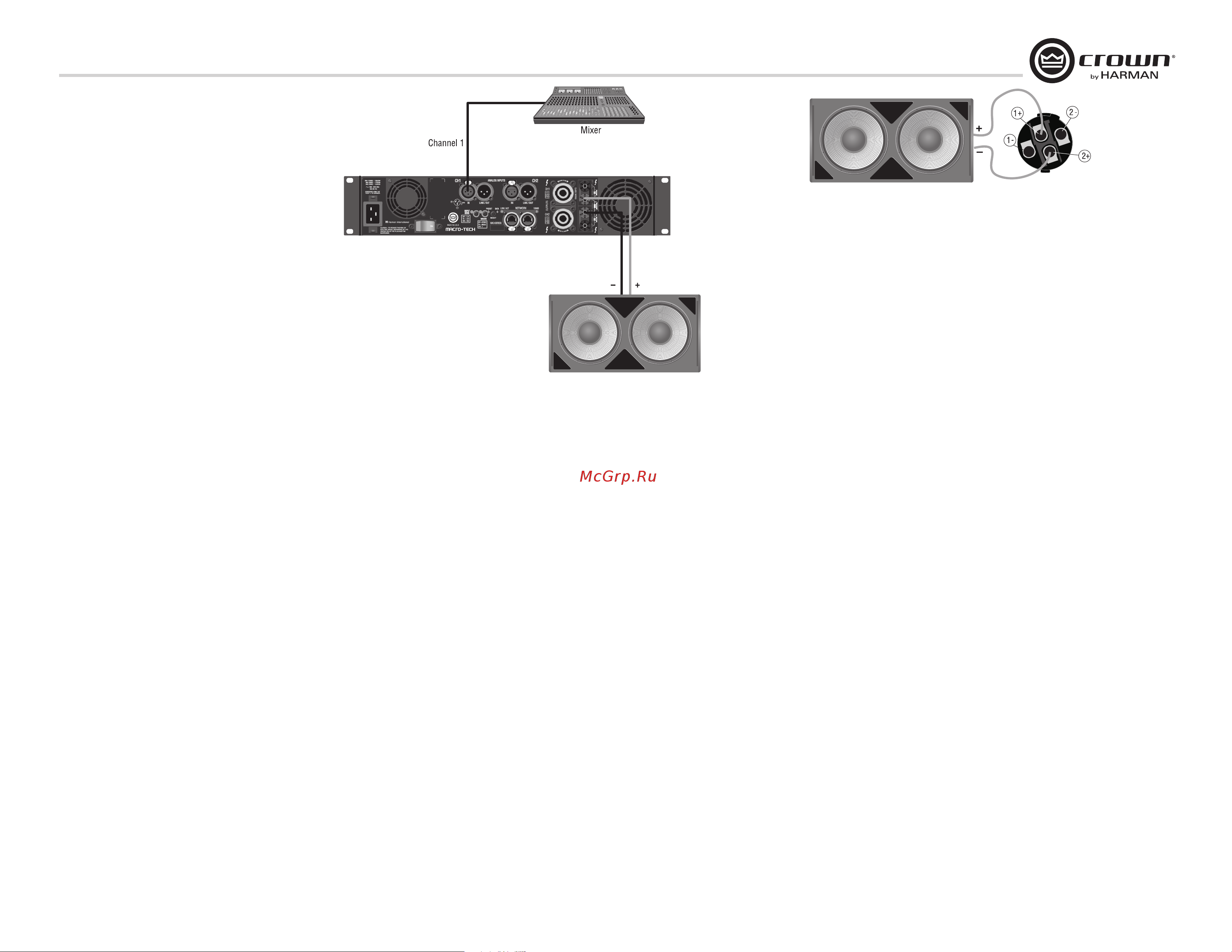 Crown MA 5000i [15/52] Configuración