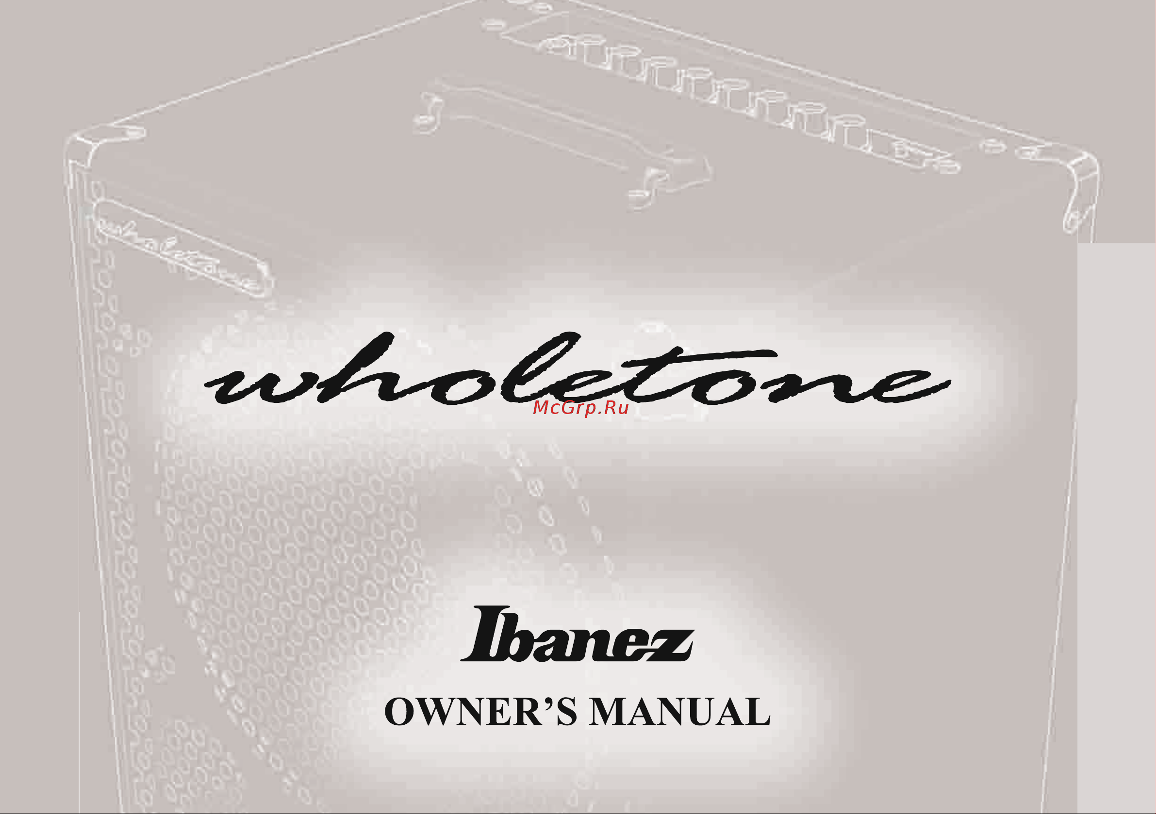 Ibanez WT80 Руководство по эксплуатации онлайн